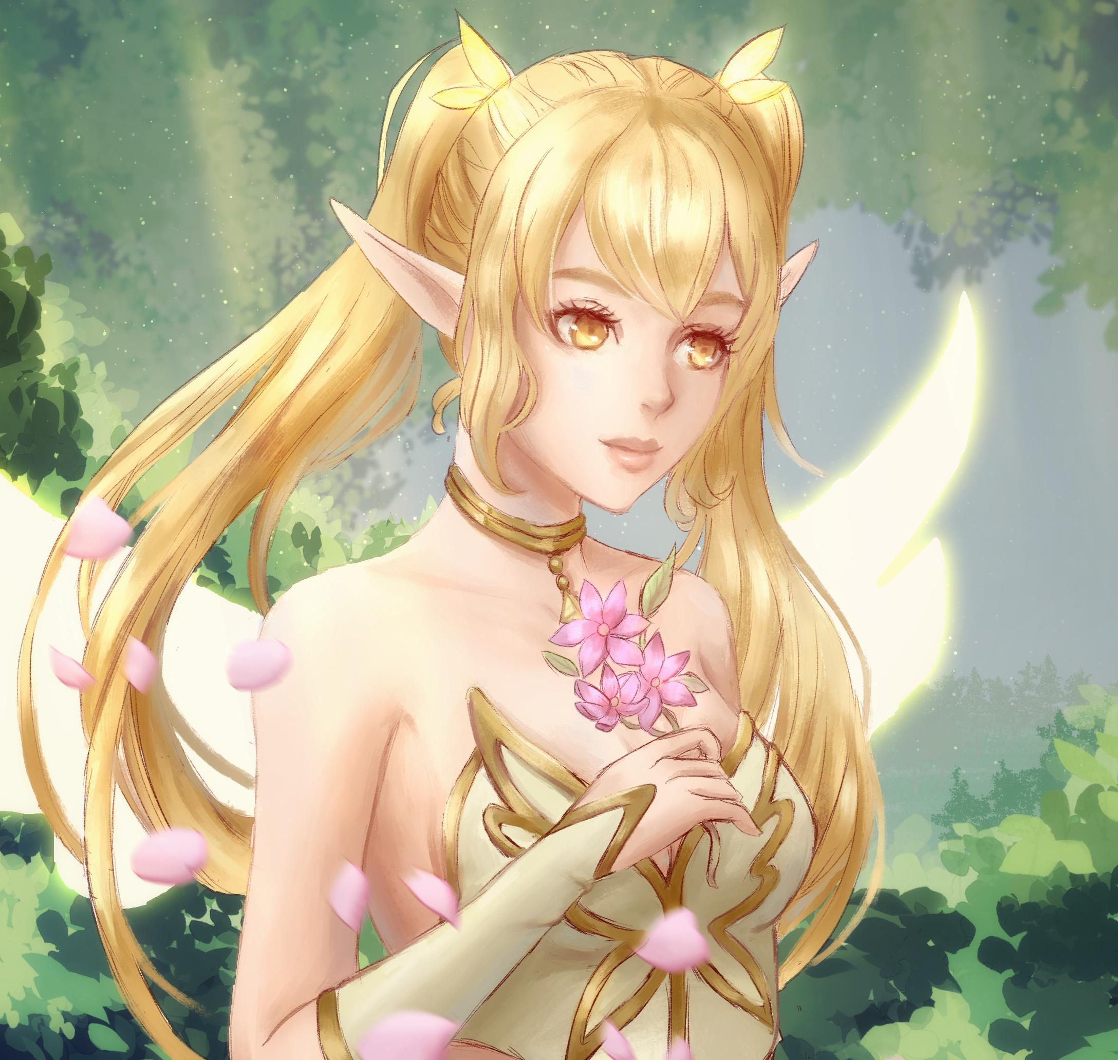 Fran Art of my favorite Fairy Queen r/summonerswar