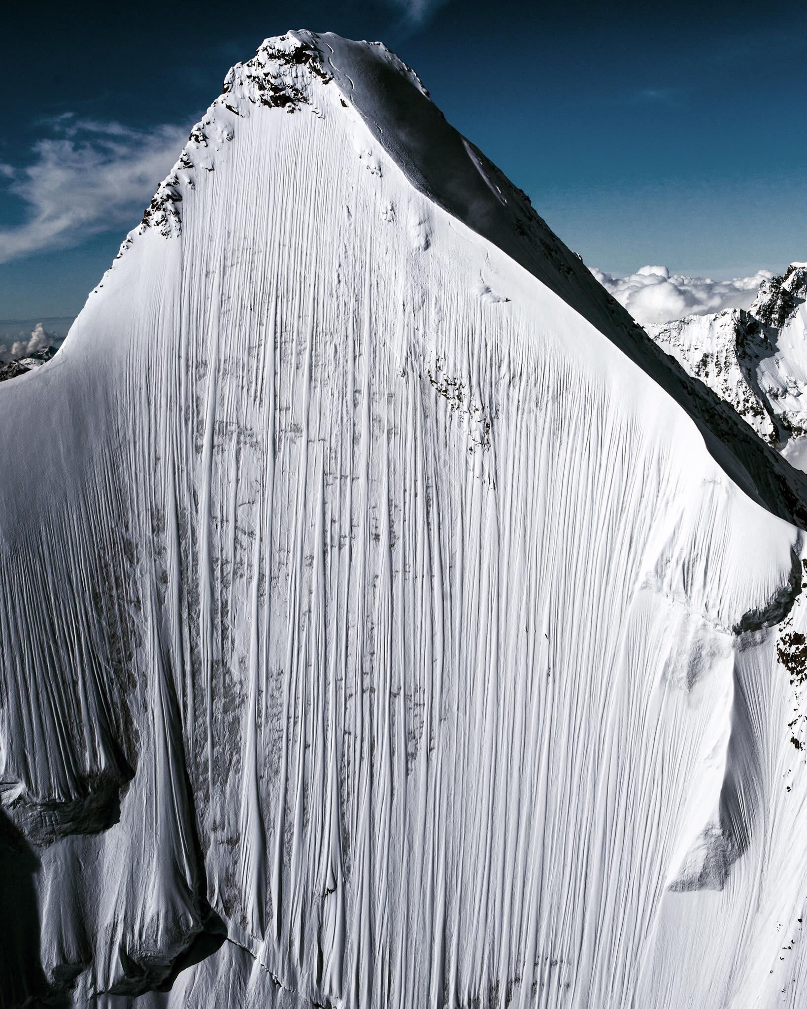 Beautiful cover, La Liste, Jeremie Heitz skiing