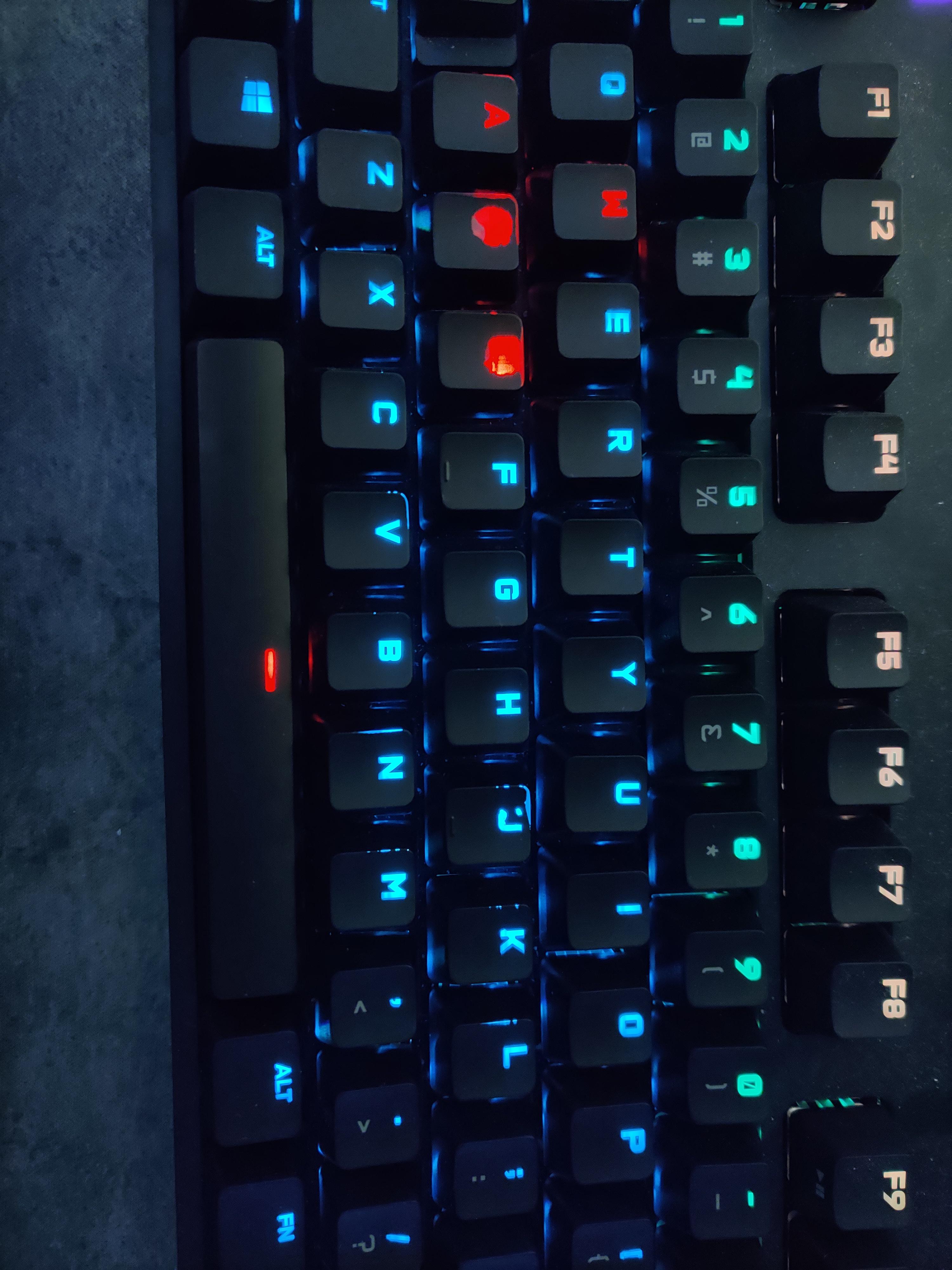 Do you guys know if keycap paint rubbing off is covered by warranty? or