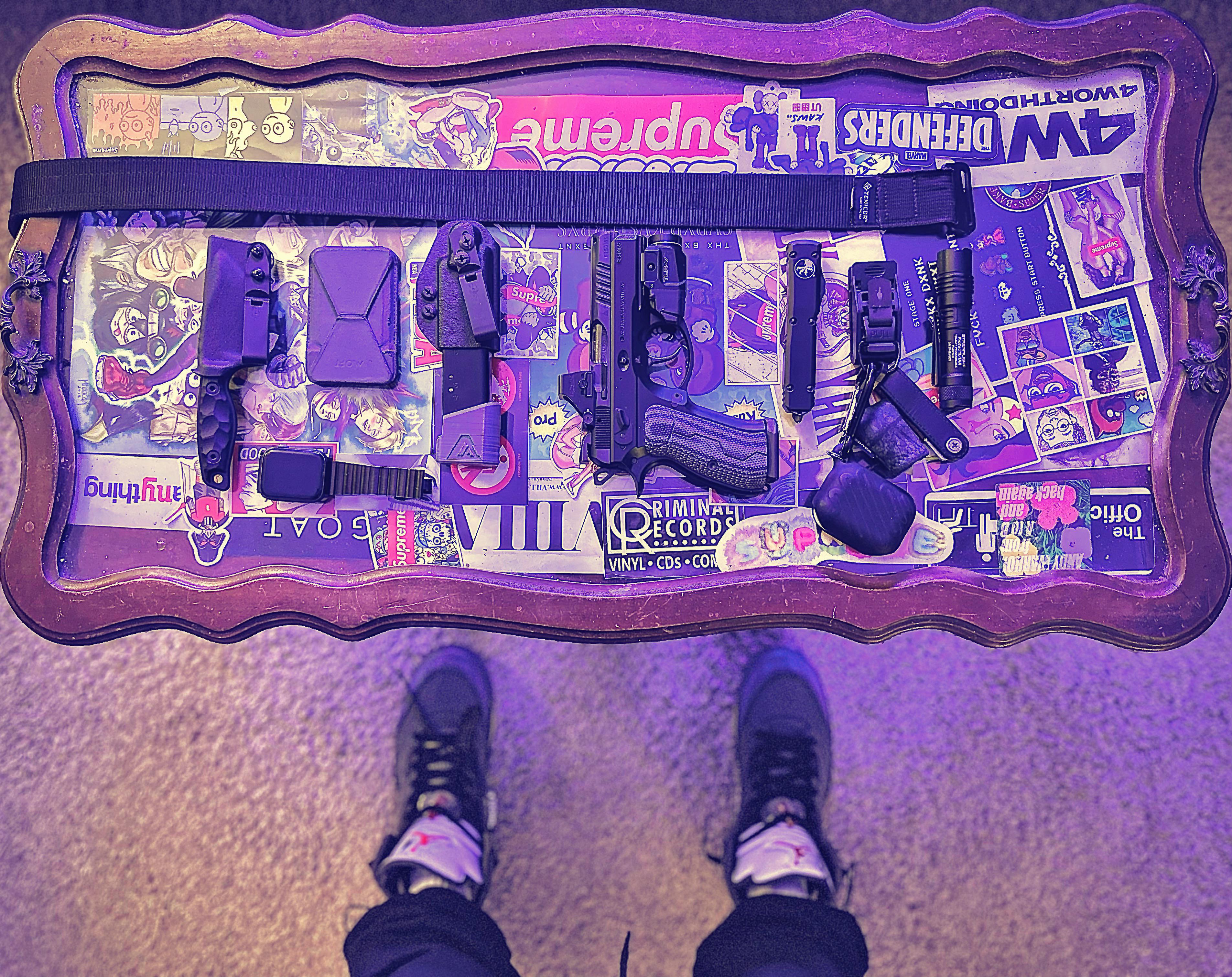 Overnight Warehouse+fulltime student carry r/EDC