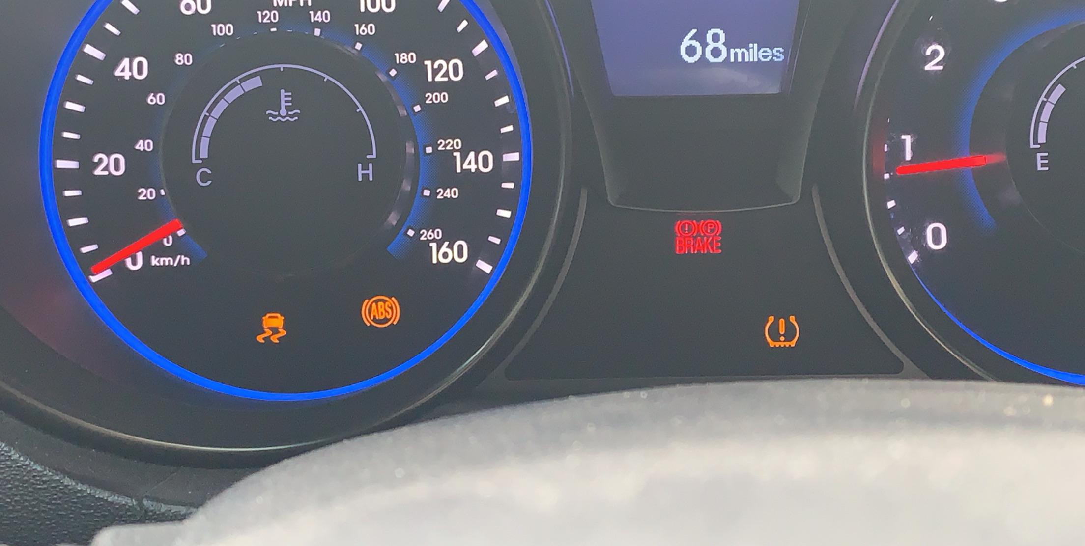 ABS, Traction Control, and Tire Pressure all came on my 2014 2.0t help