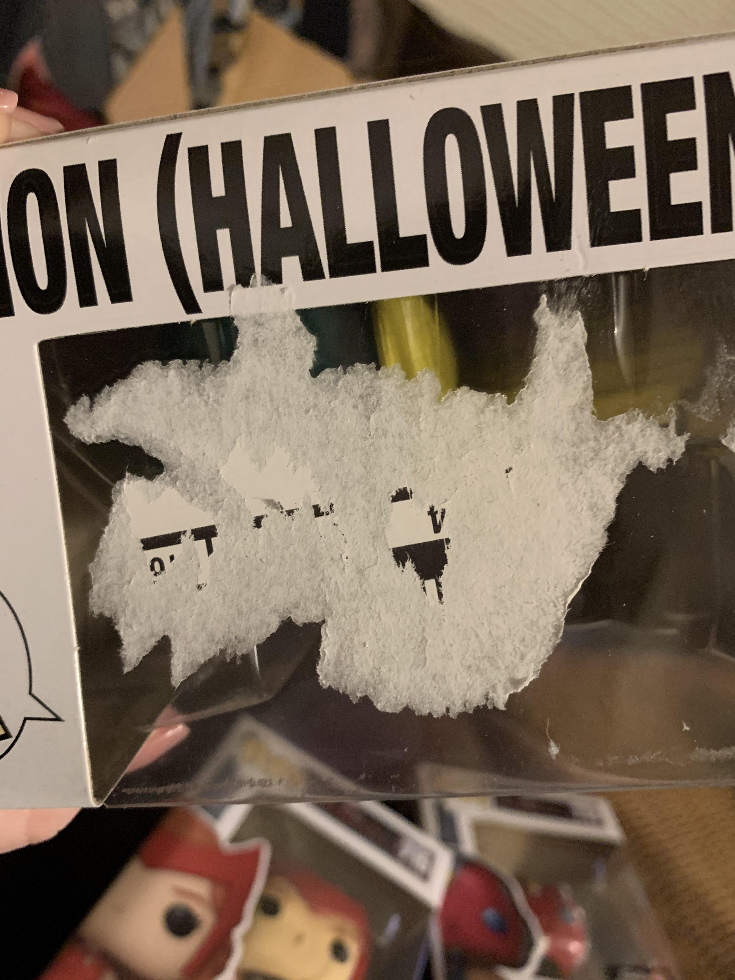 does anyone know how to get the sticky residue off of this funko pop