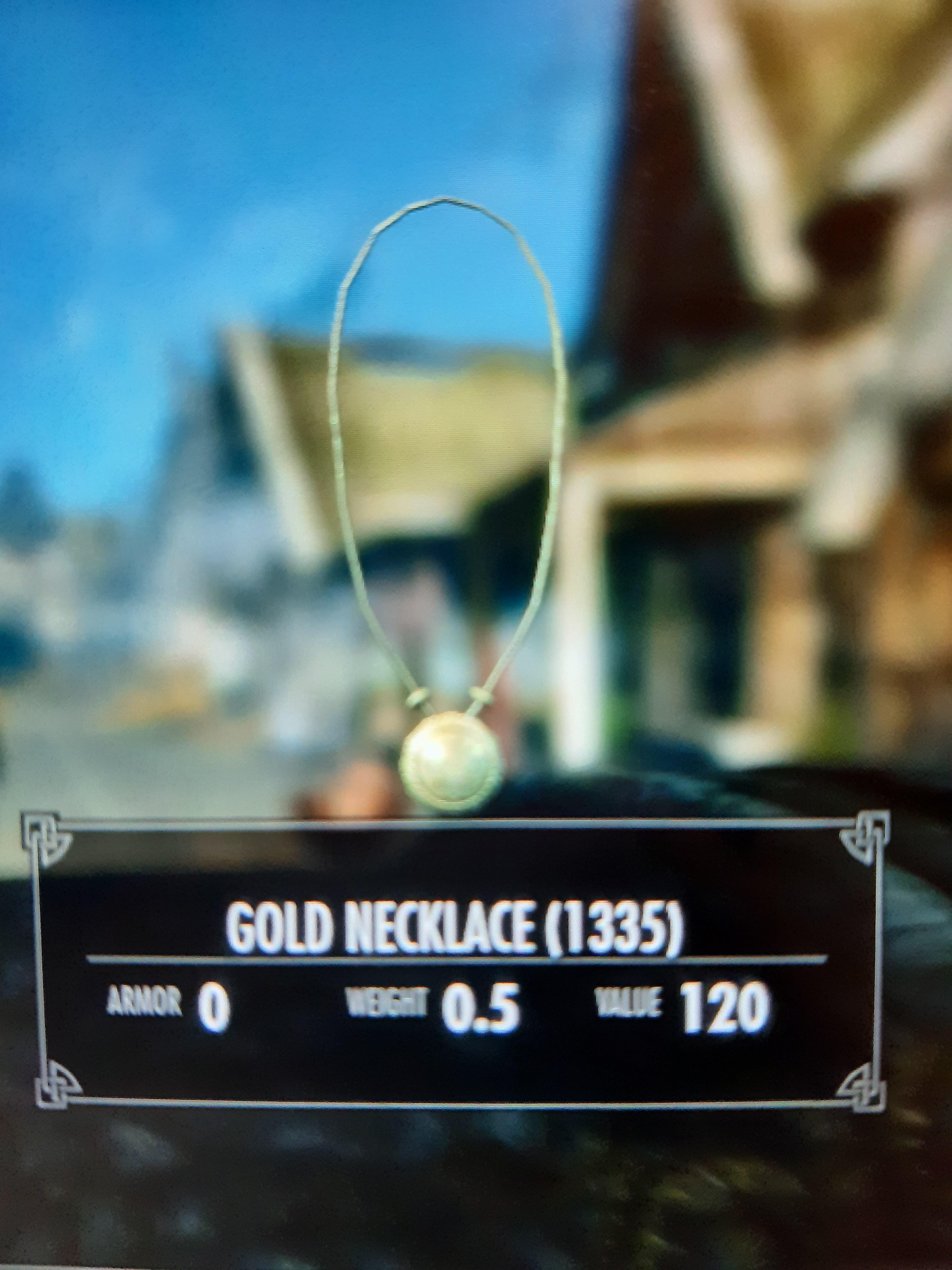 "What do you mean, you build 1335 gold necklaces?" r/skyrim