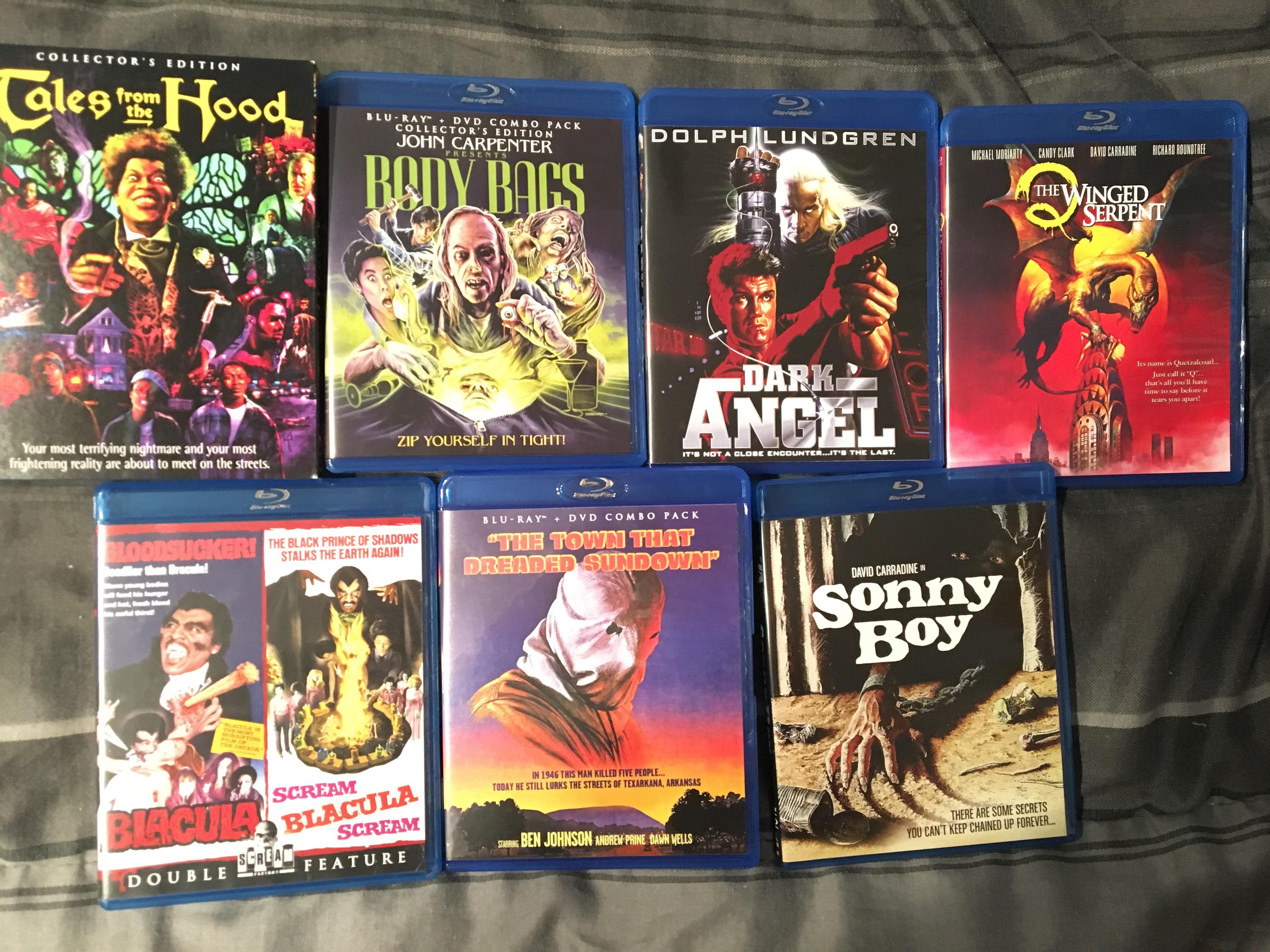 Scream Factory sale items finally arrived! r/dvdcollection
