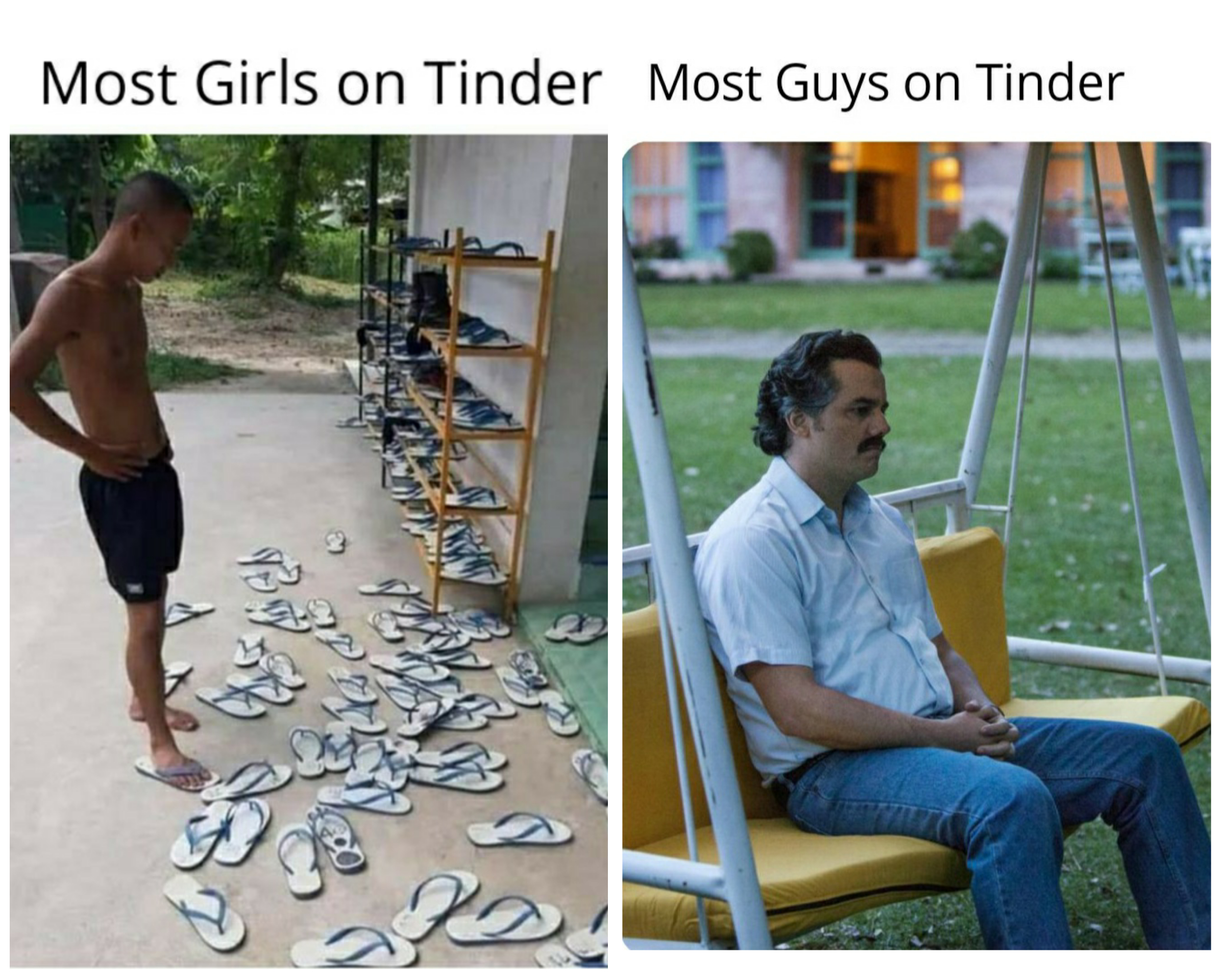 Pablo Escobar Thinking Meme / That S Me While They Talk About Golf Ted