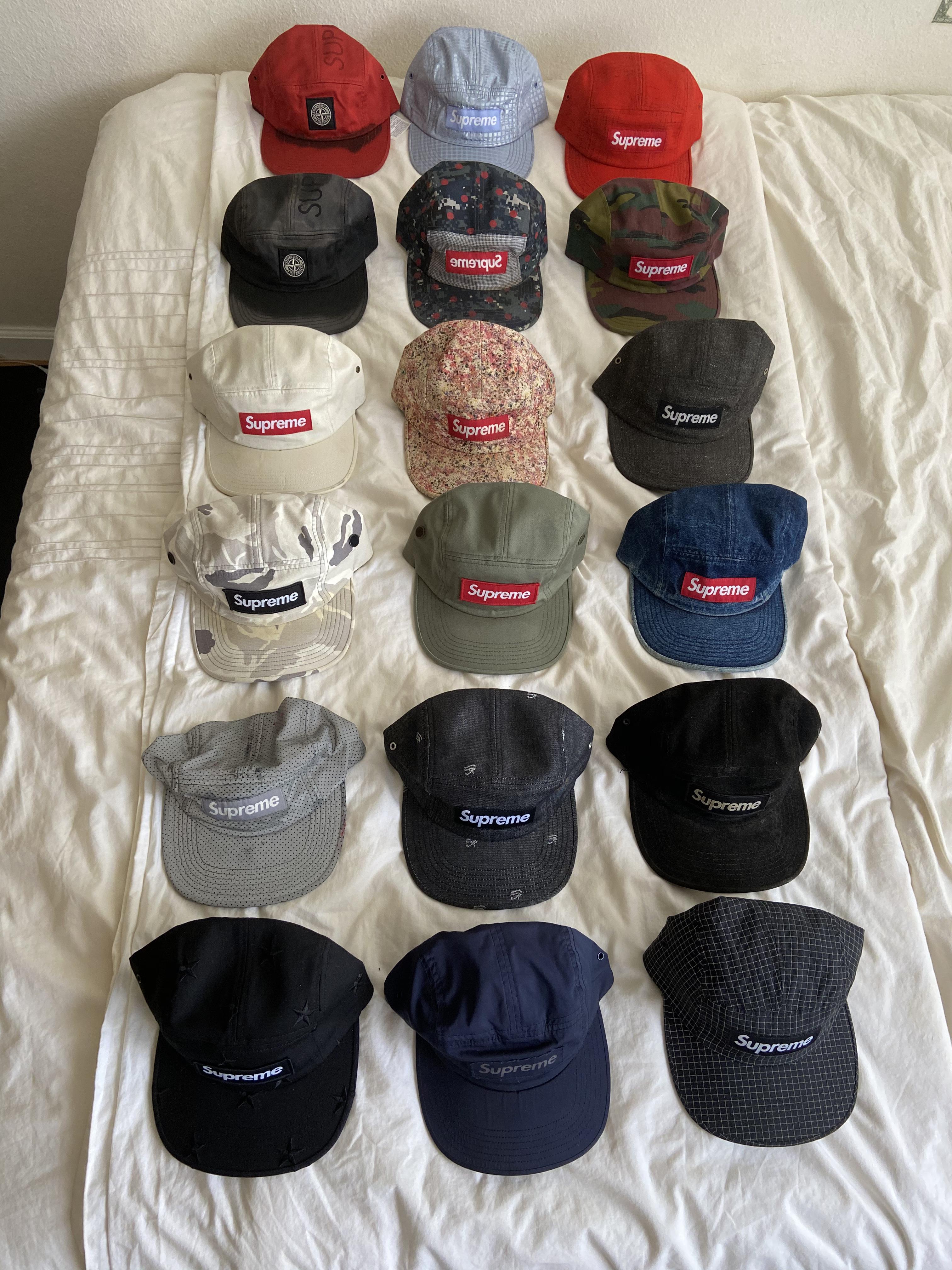 [collection] supreme camp caps started in 2012 r/supremeclothing