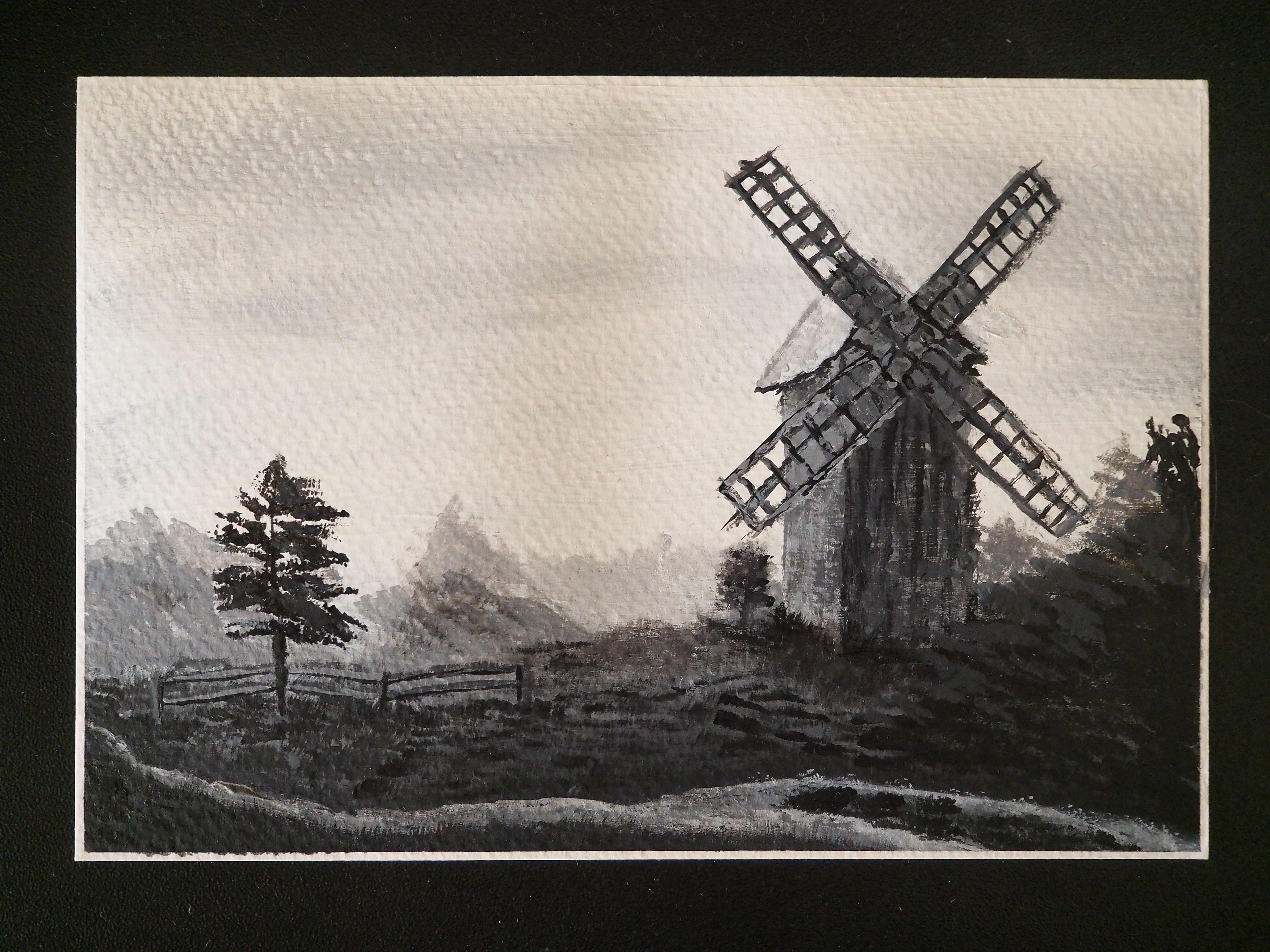 My second painting using acrylic paints. Trying to improve by learning