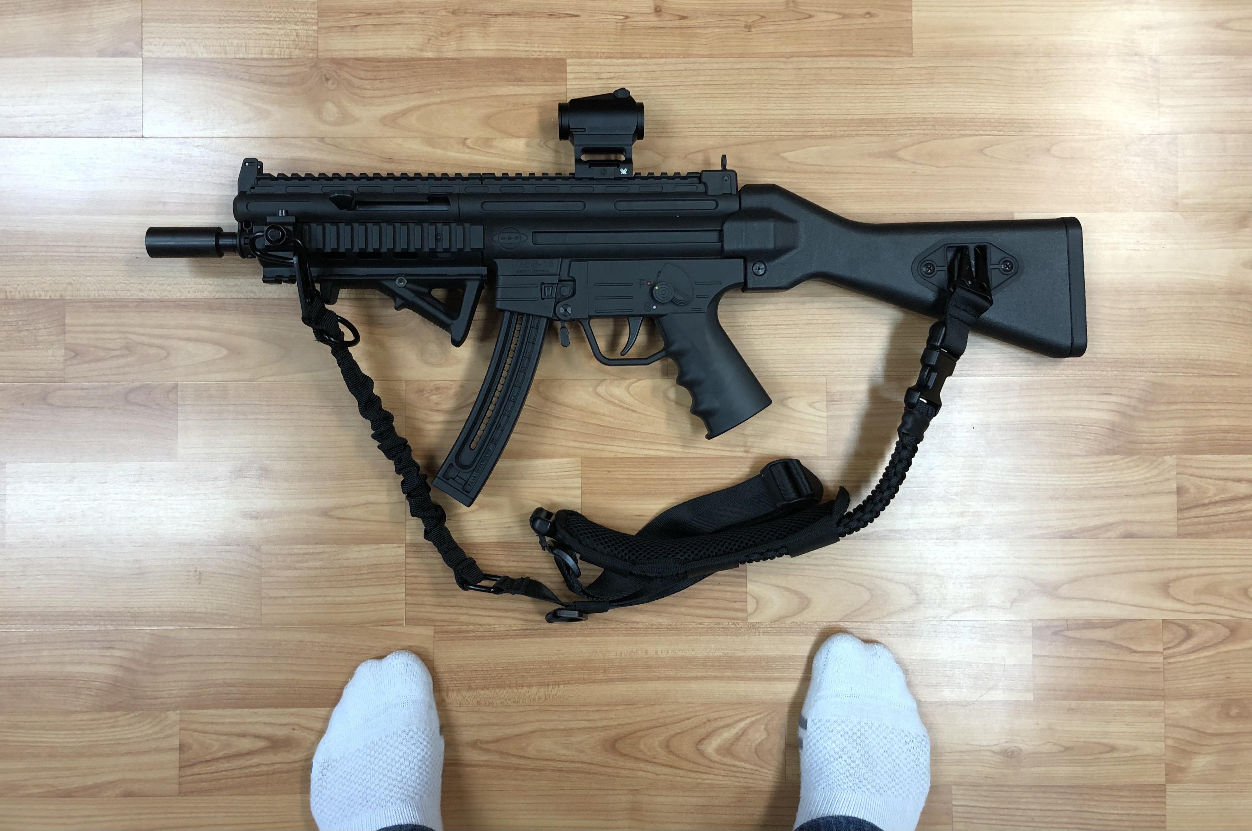 Finally got my 9” barrel conversion for my GSG16 r/canadaguns