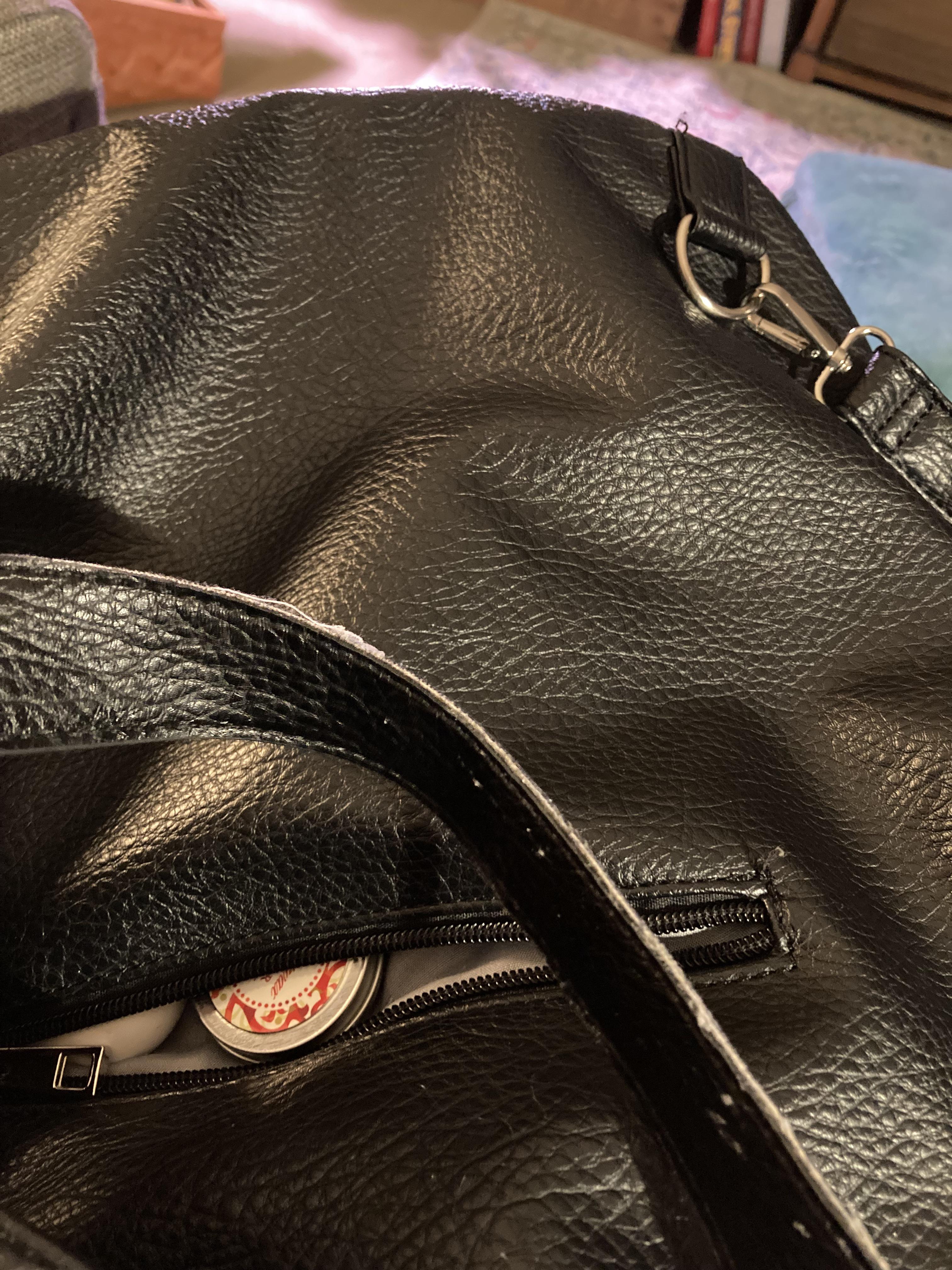 Purse strap in need of saving r/Visiblemending