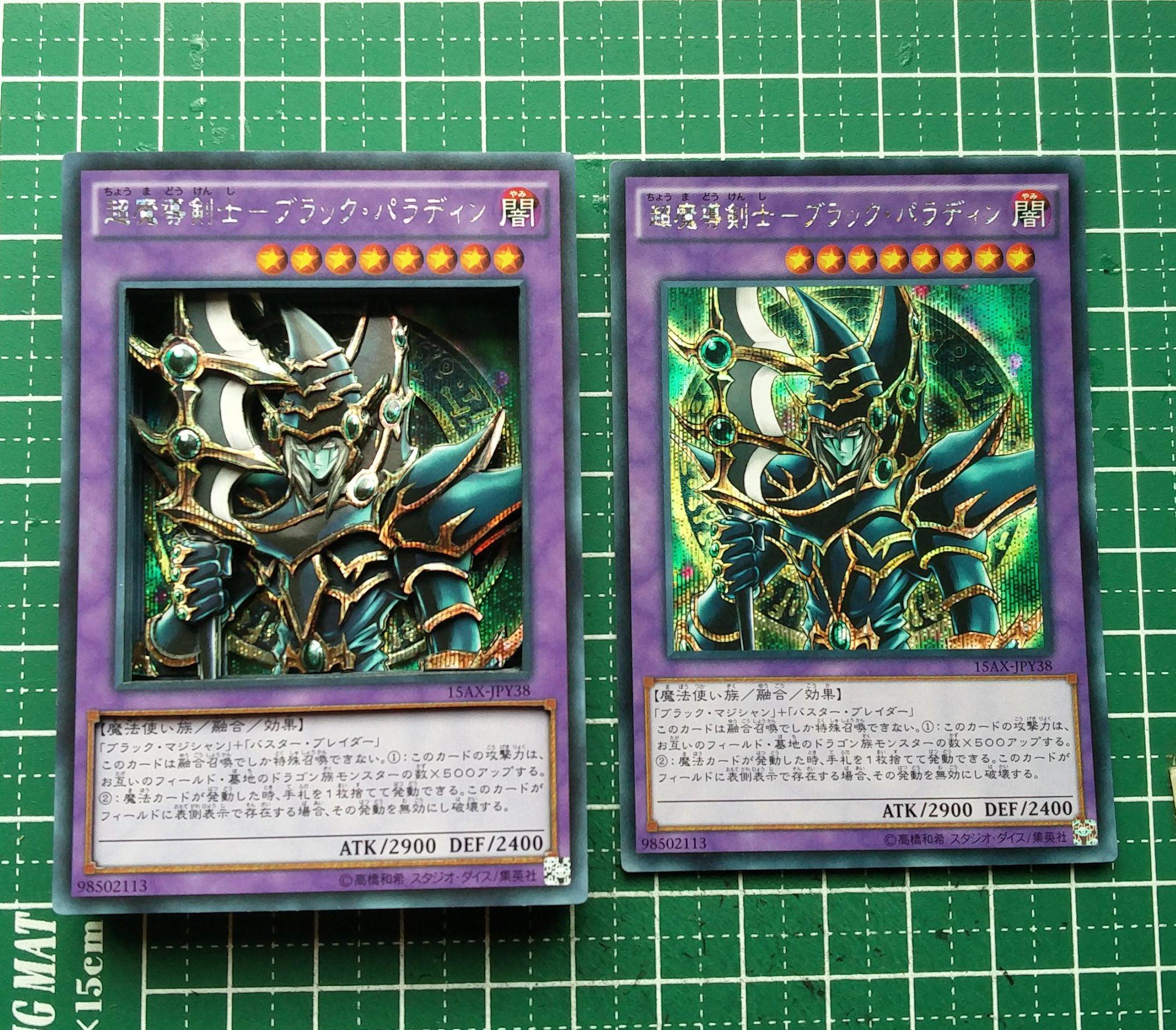 Shadow box Black Paladin r/yugioh