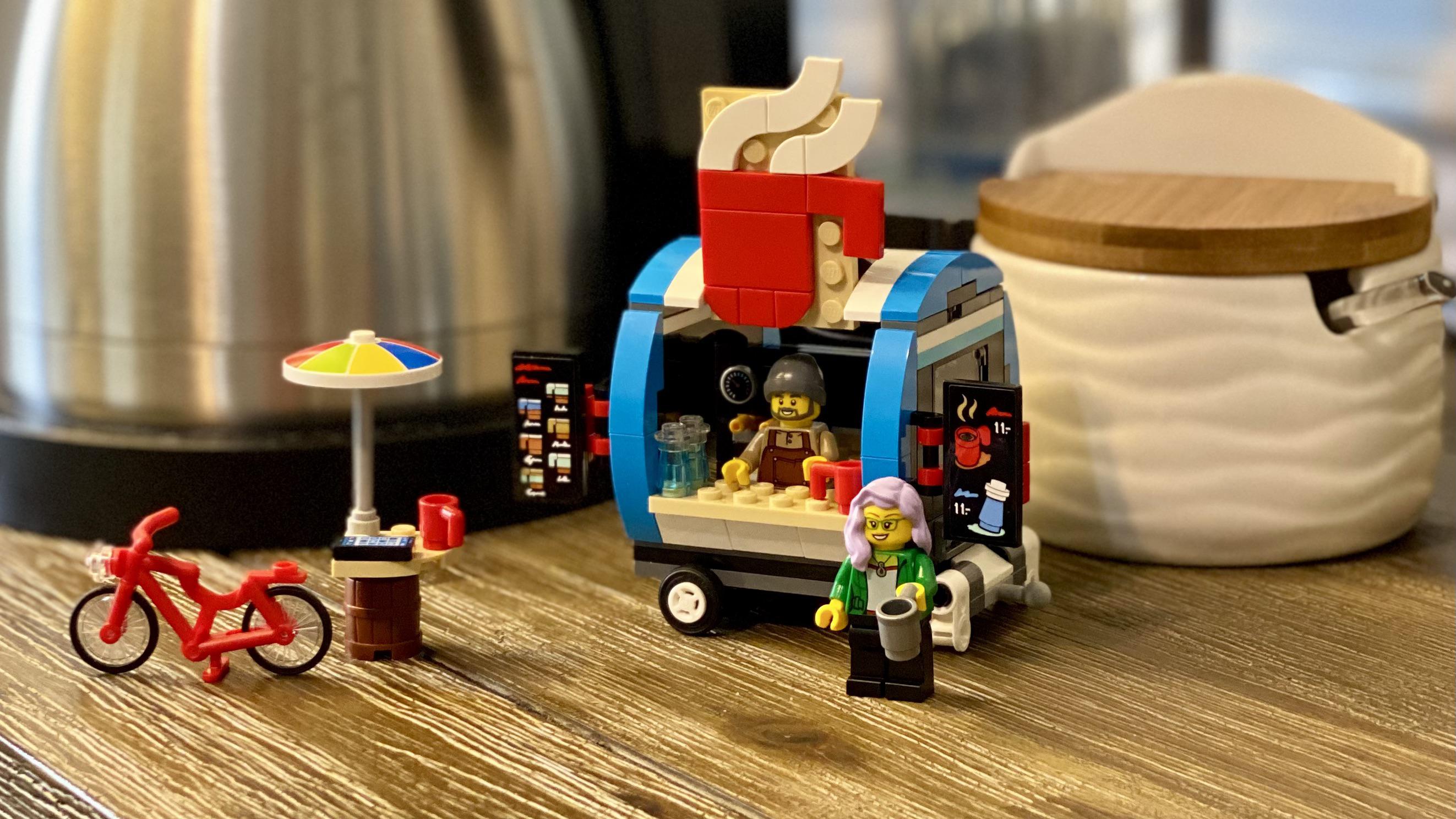 Finally got around to building the coffee cart. Glad they gave “Karen