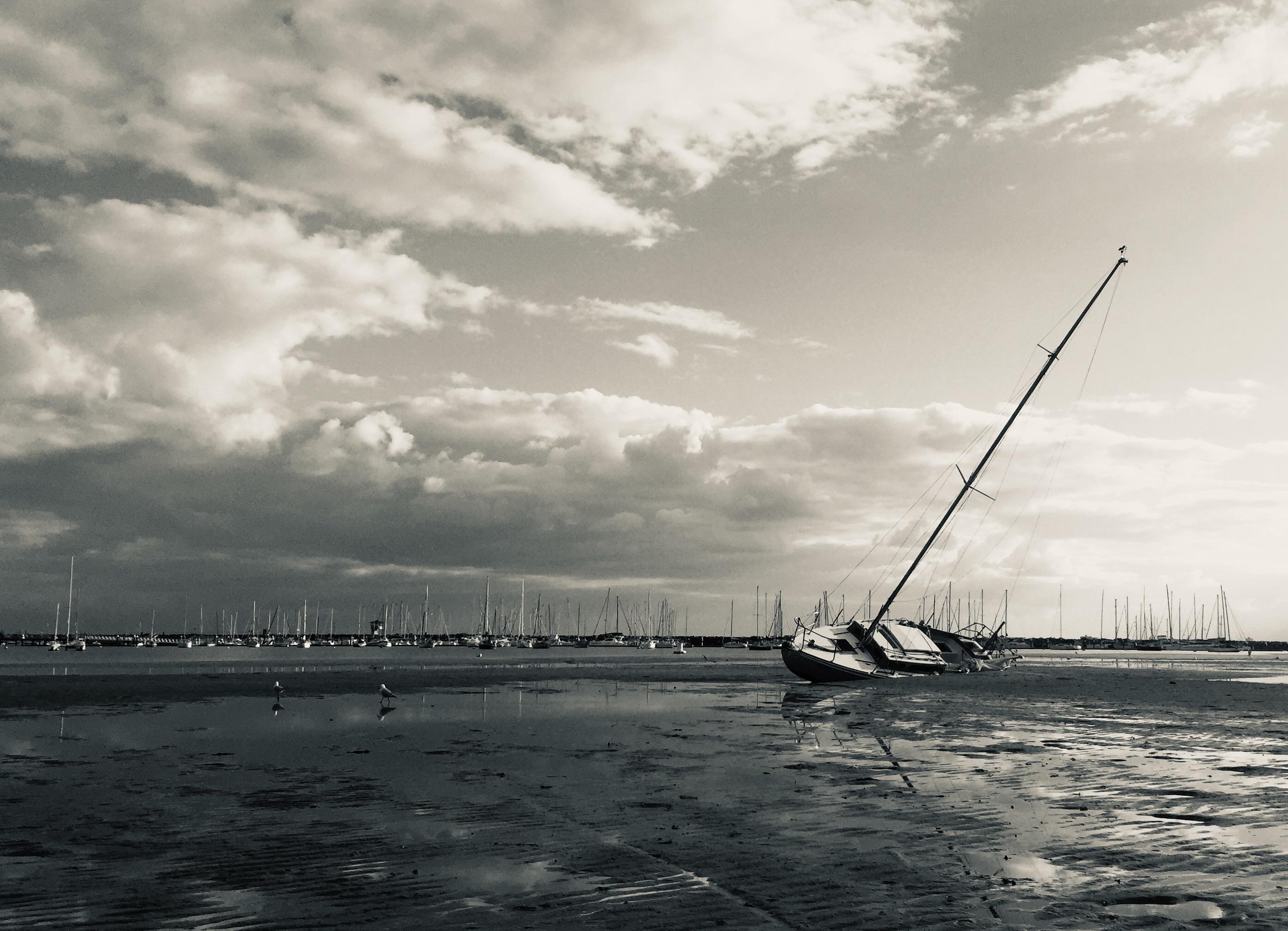 Gloomy st. Kilda melbourne