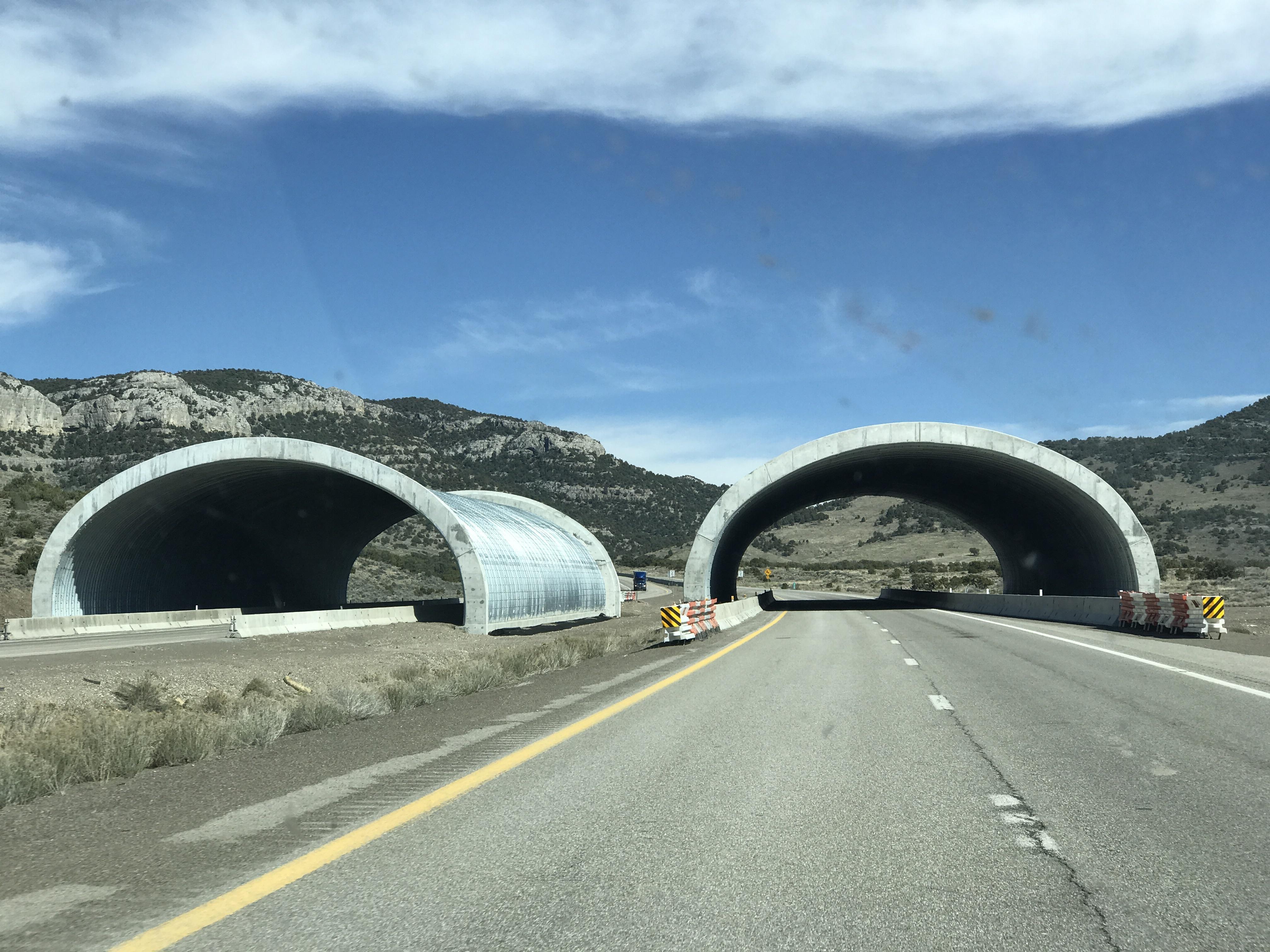 What is this random tunnel in between Wells and Wendover, Nevada? r