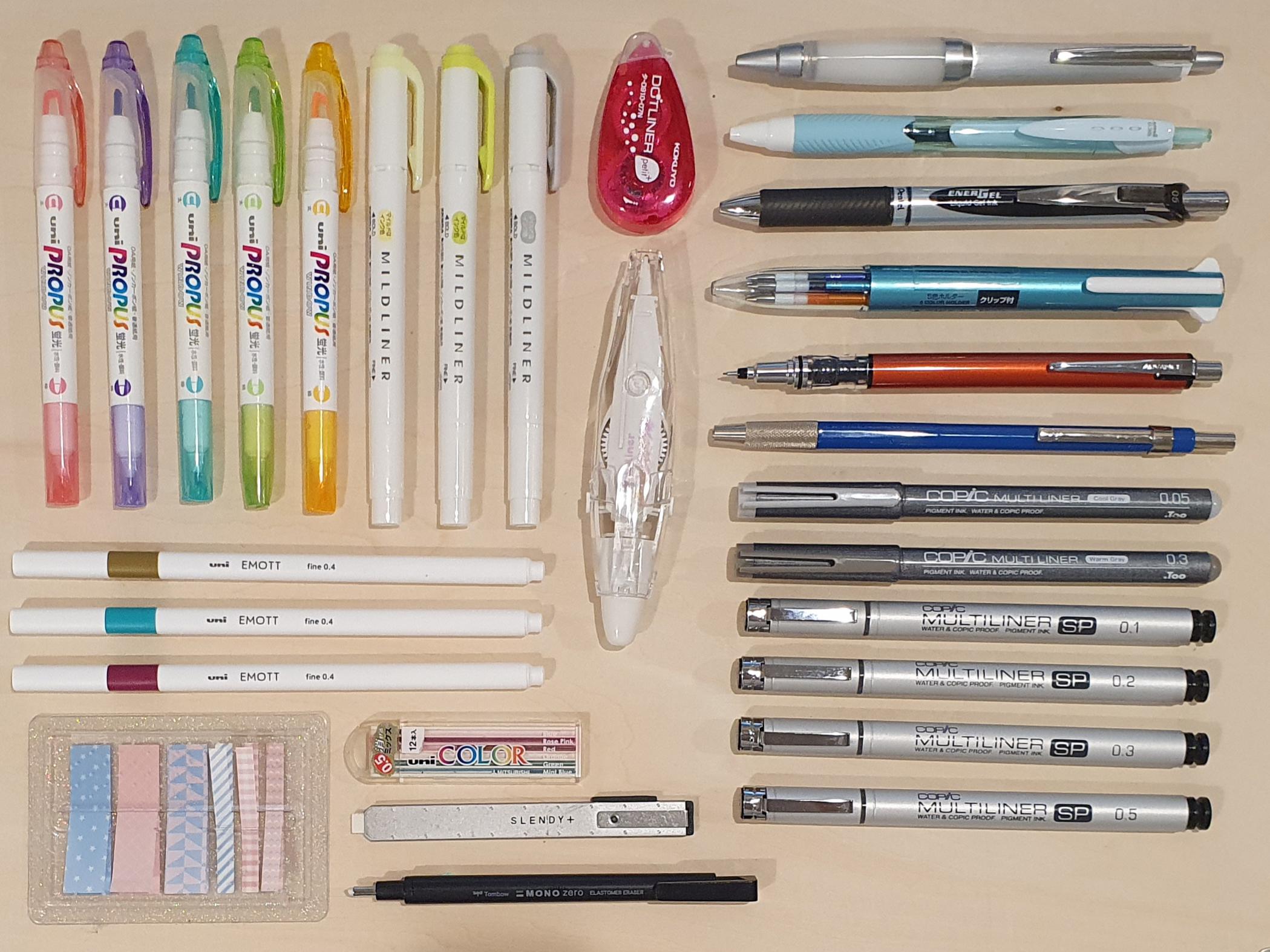 Part of my Japanese stationery collection r/stationery