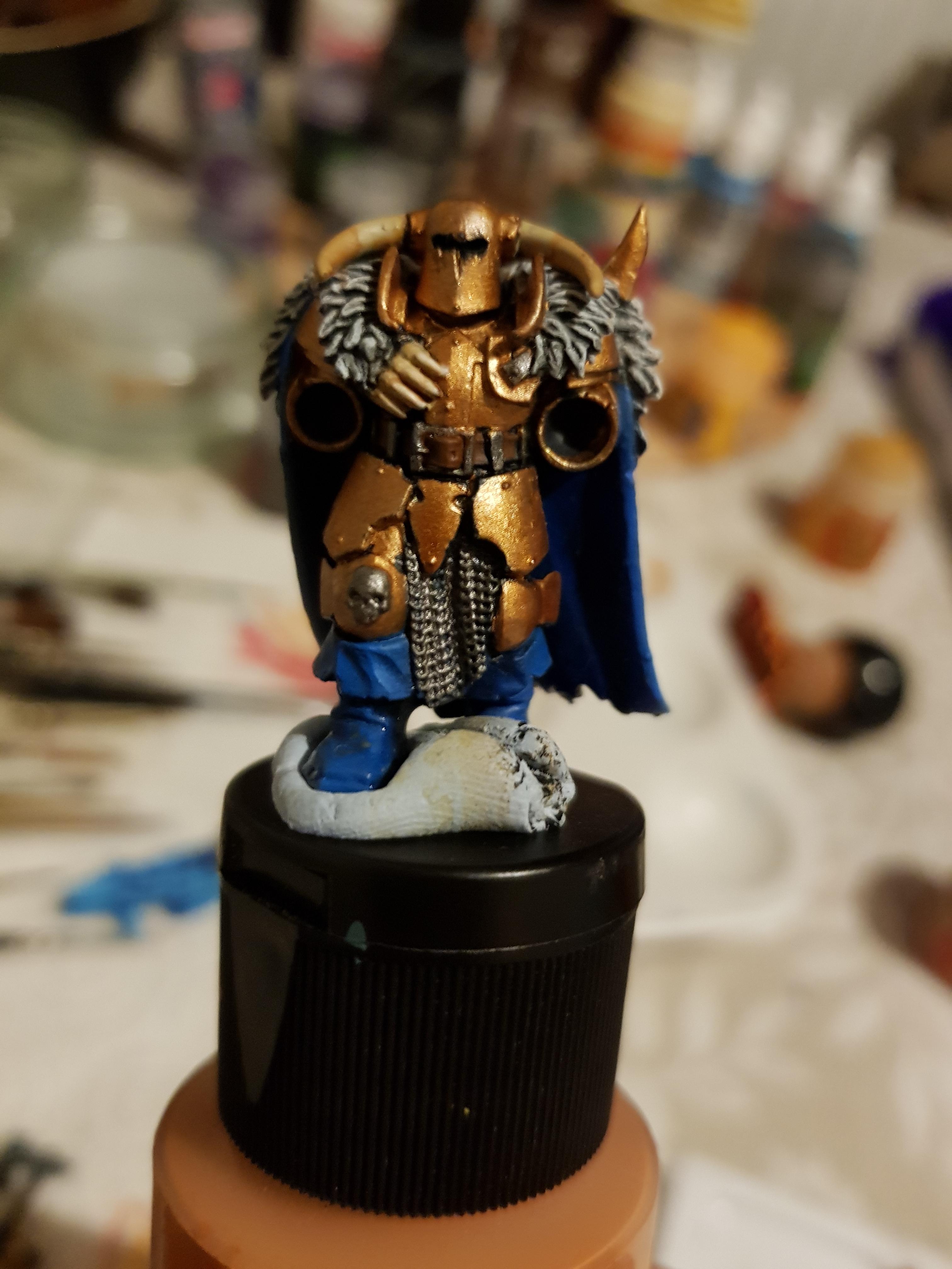 Unsure how to do the horns, any advice please? r/minipainting