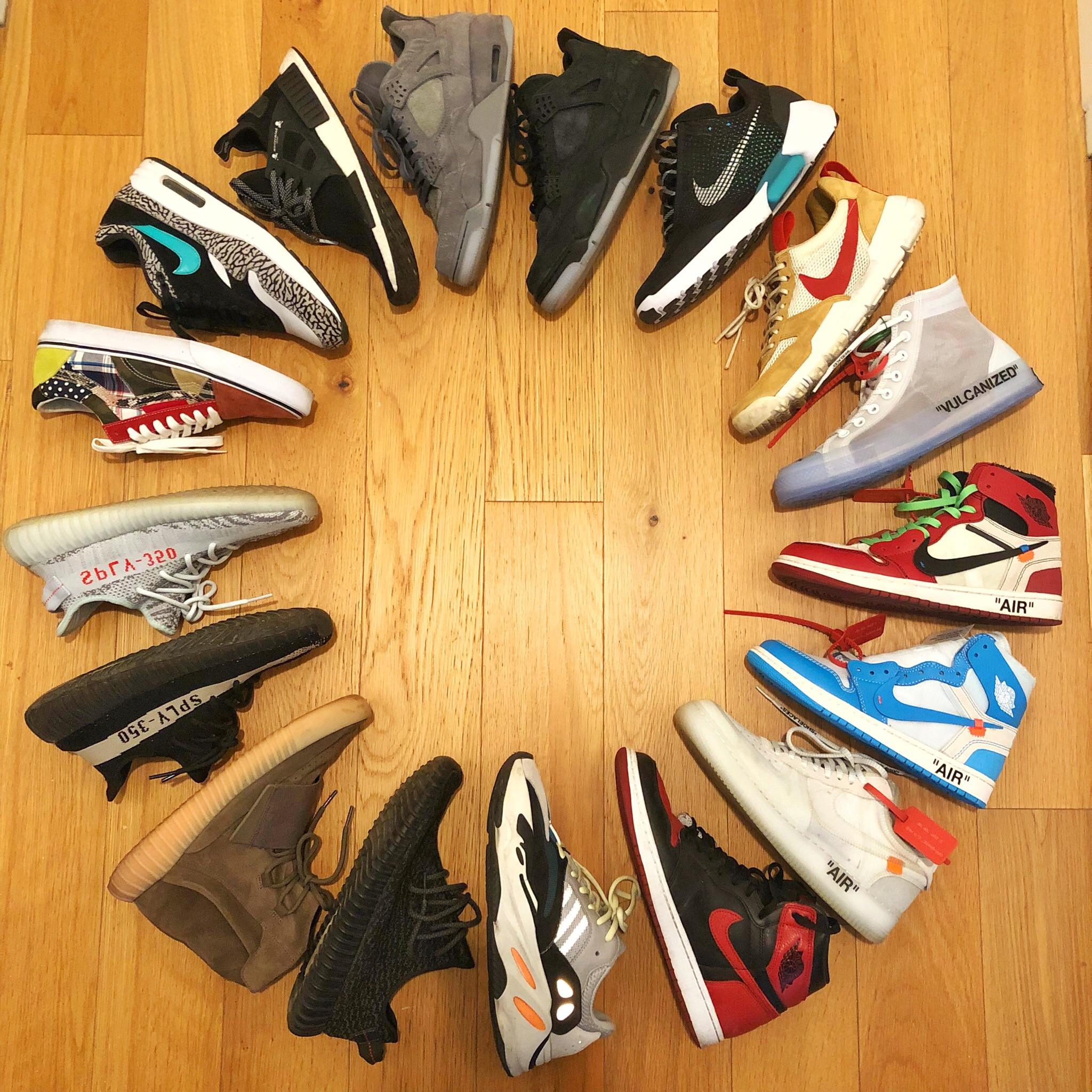 [COLLECTION] The wheel of hype. What’s your favorite? r/Sneakers