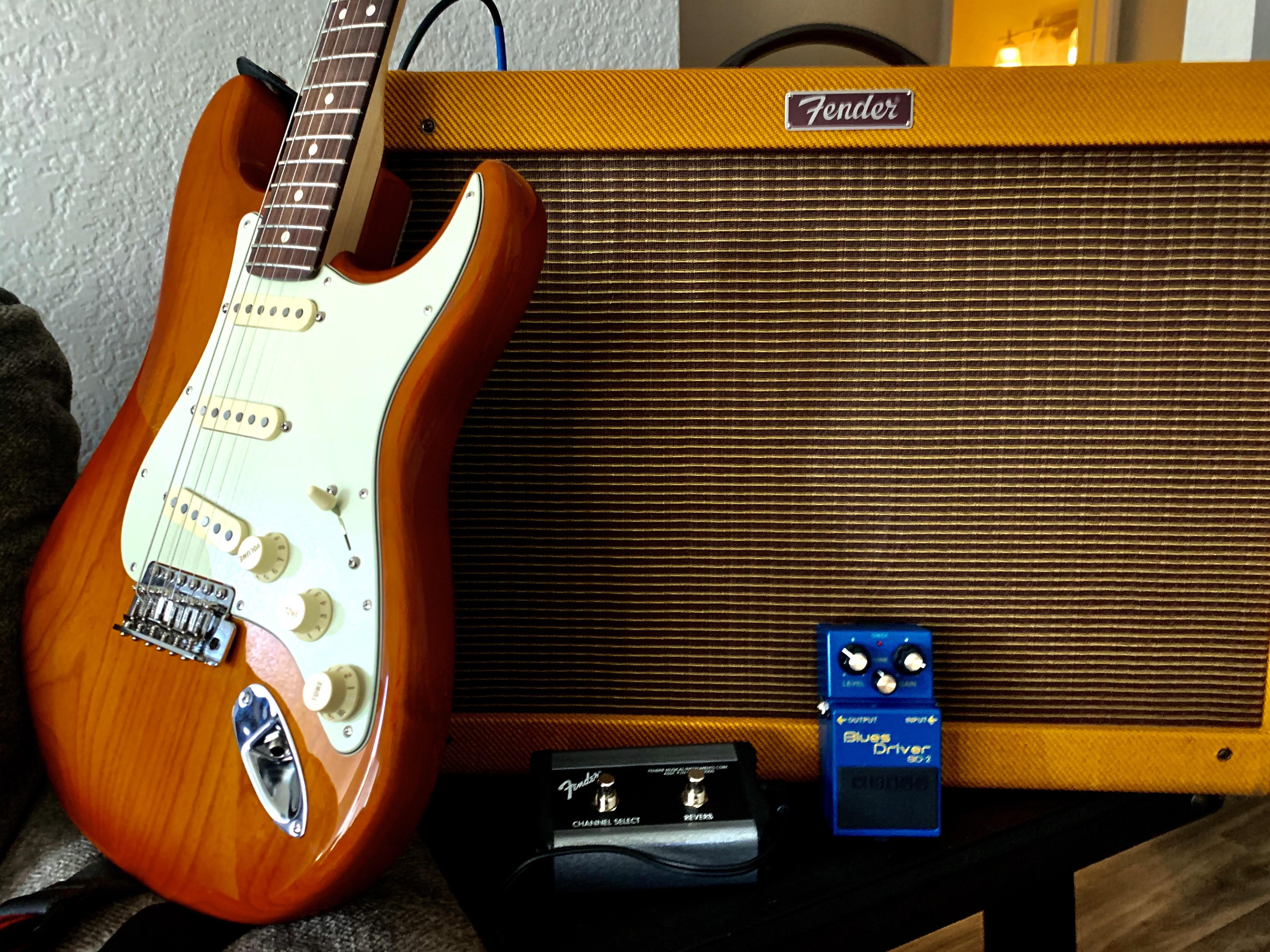 Got a new Blues Deluxe Reissue today! : r/fender