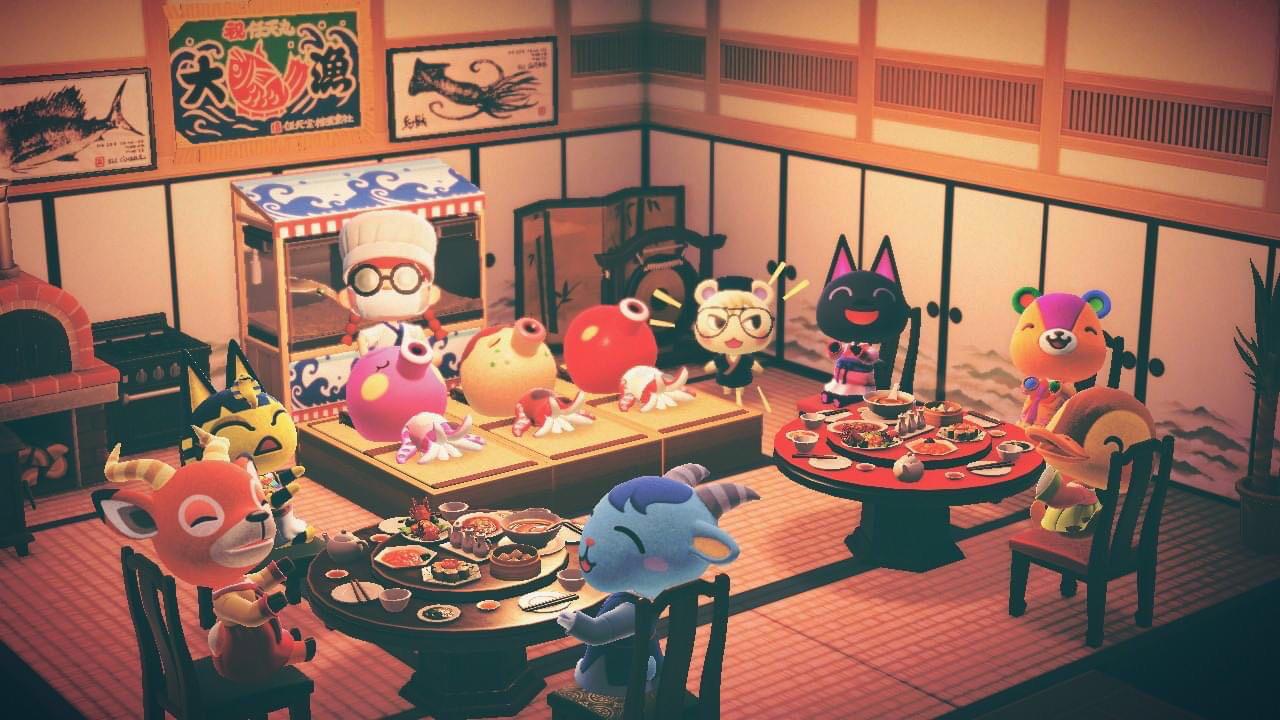 Fresh sushi for all! r/AnimalCrossing