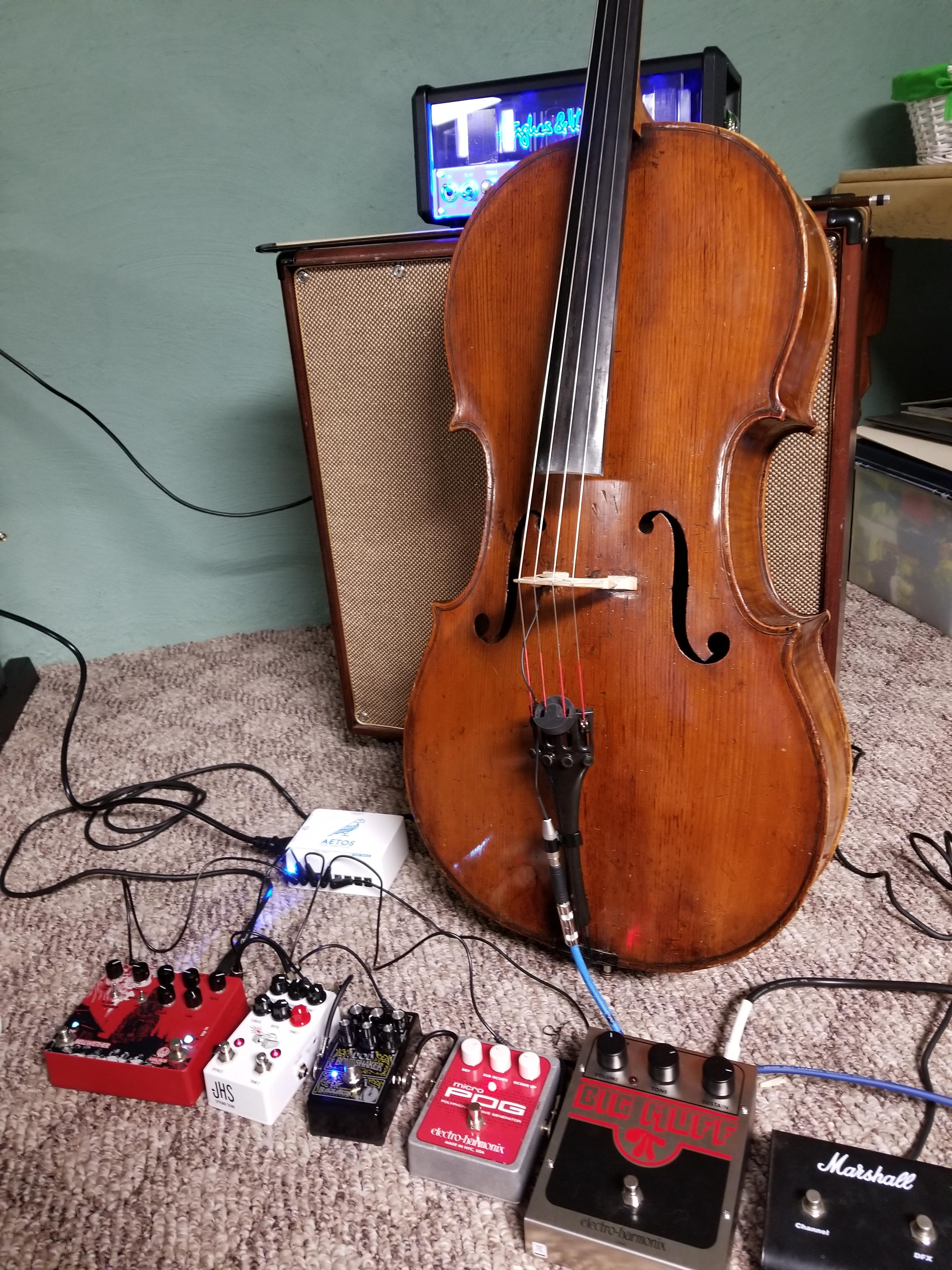 My Cello Pedal Setup more in description r/guitarpedals