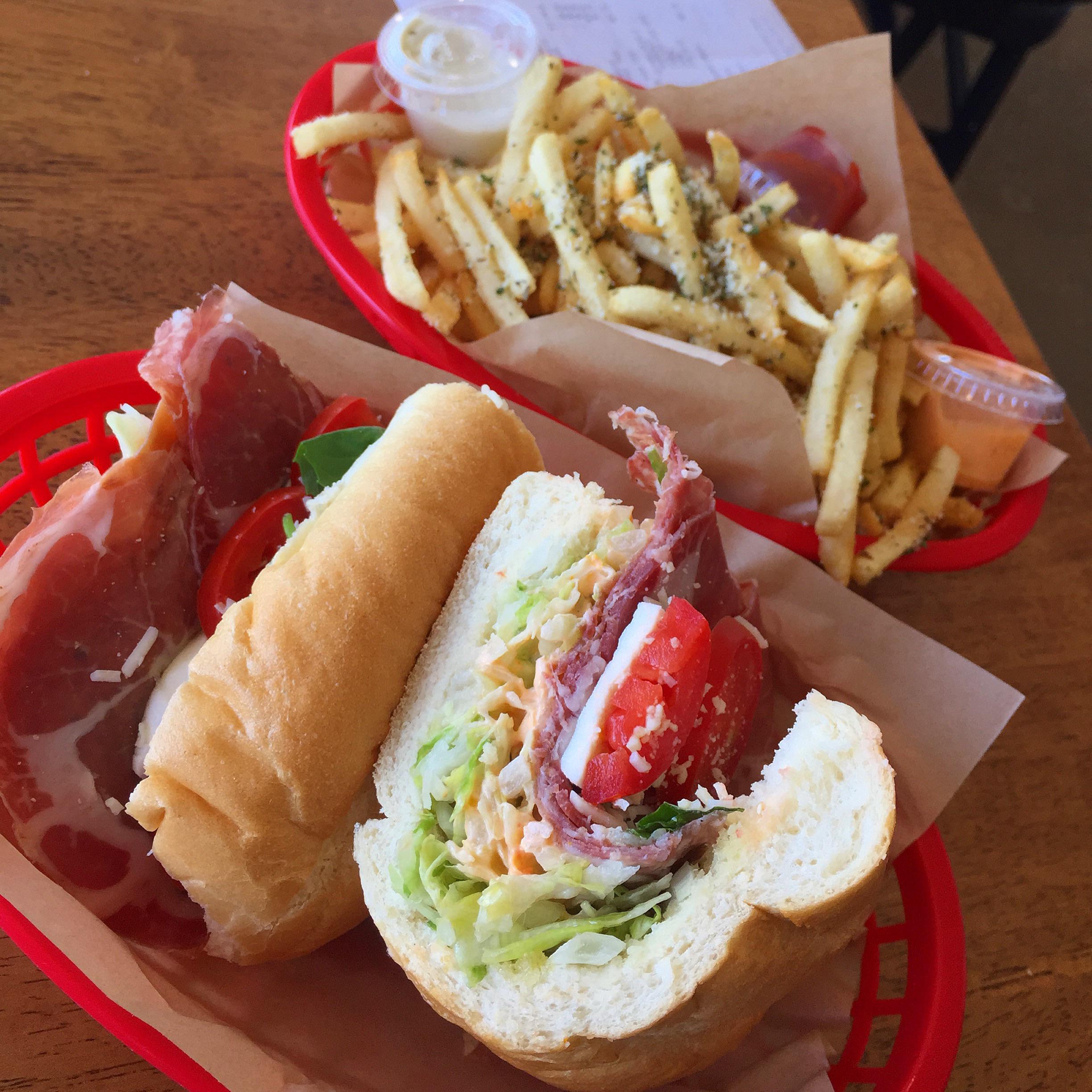 Capicola & Garlic Fries r/Sandwiches