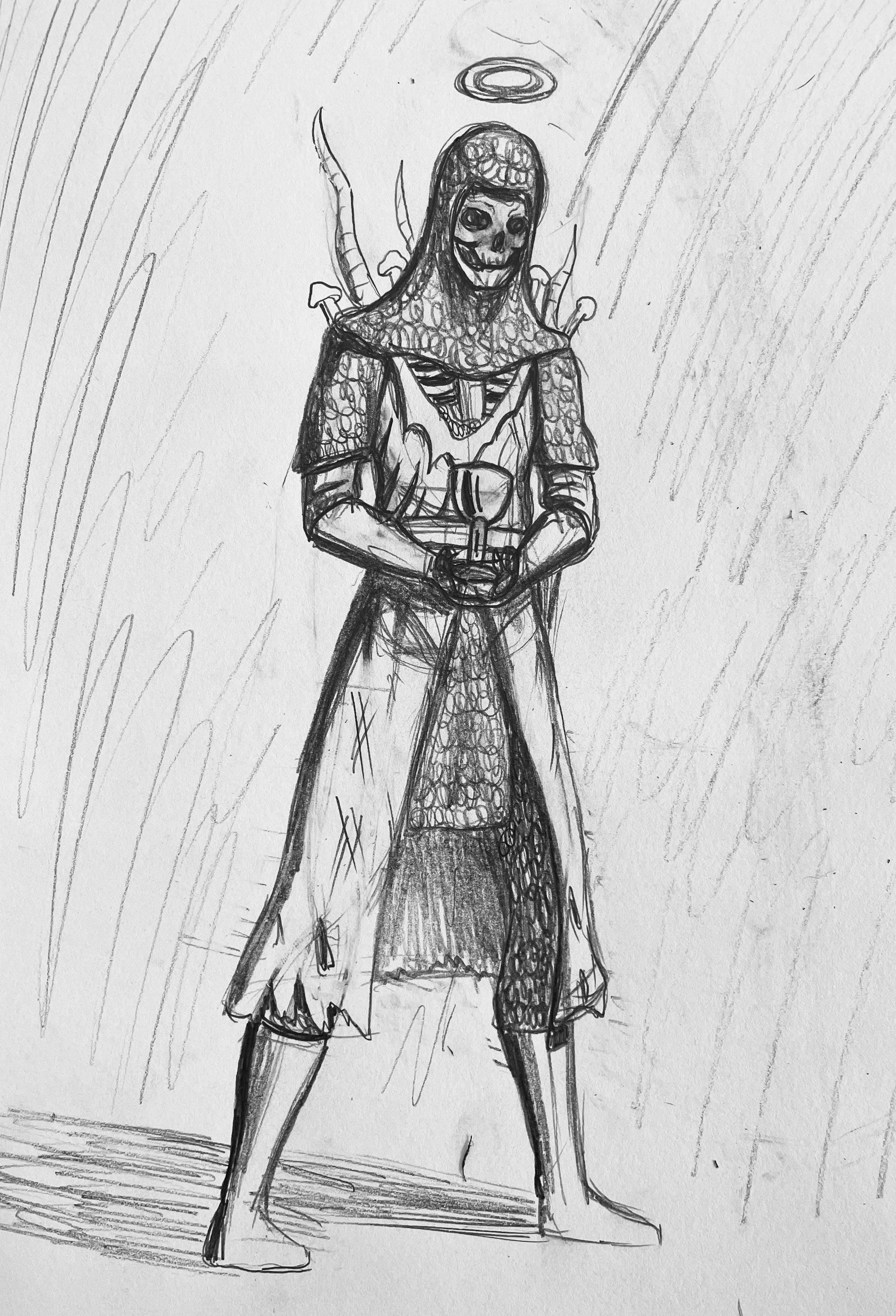 Galahad Sketch r/ImaginaryKnights