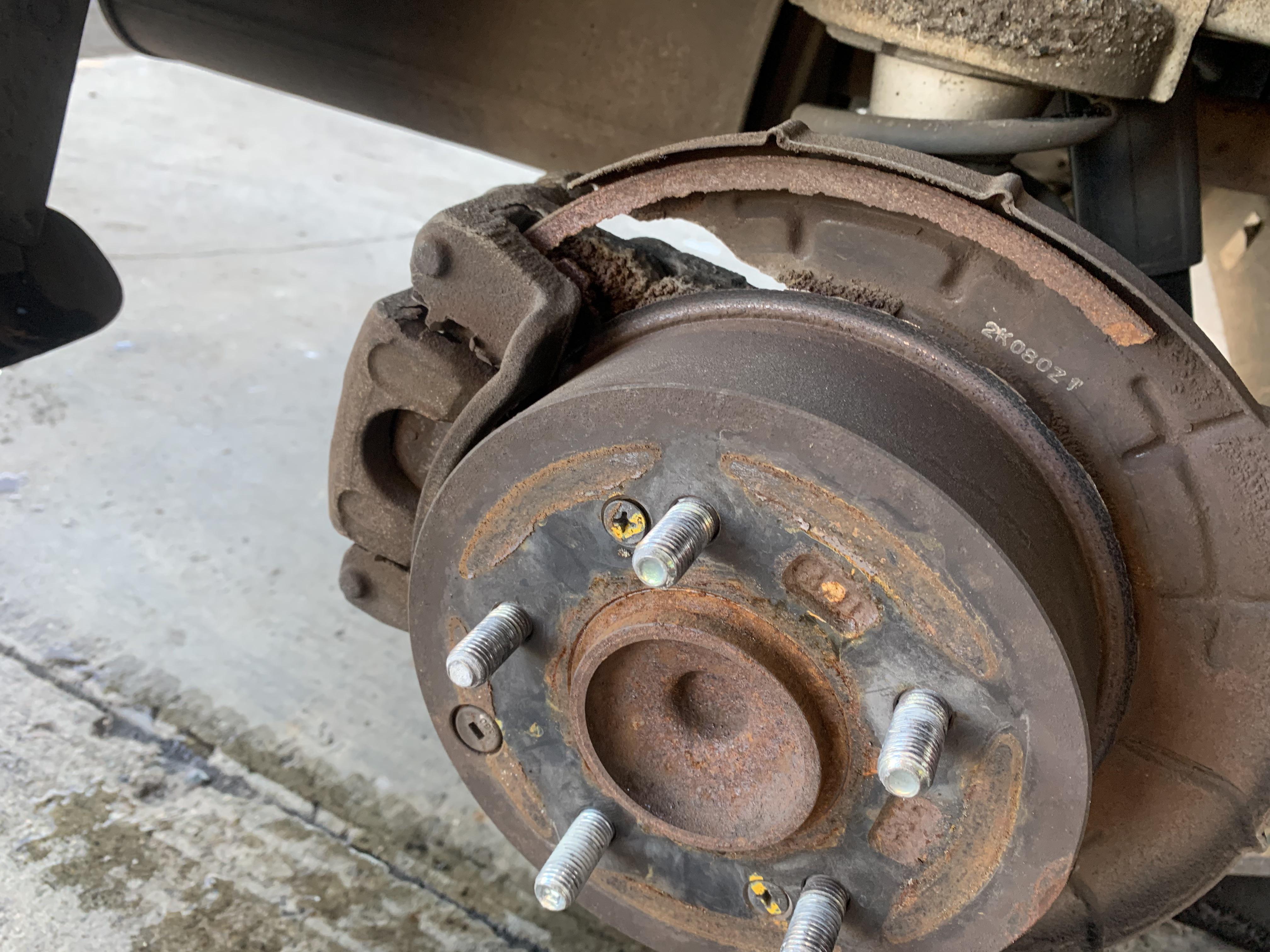 Brakes aren’t even metal on metal, they’re air on air. r