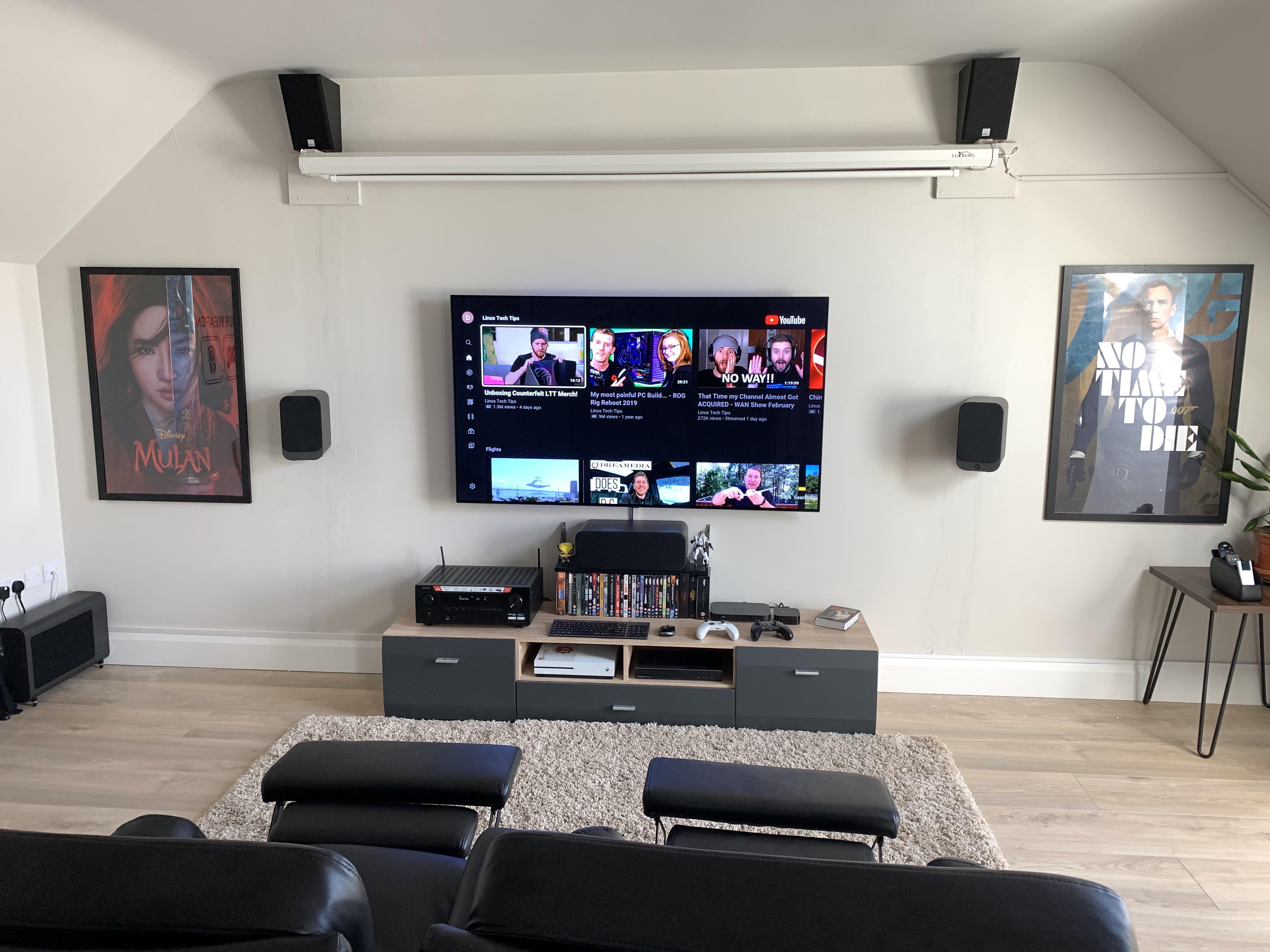 Best way to wall mount a tv when there is a 1in gap between thin wood