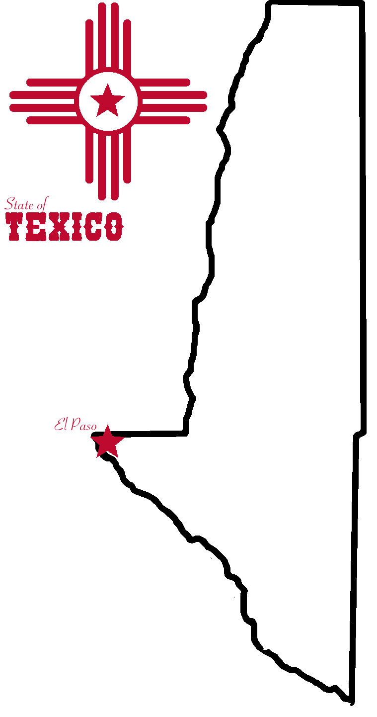 Texico/Little Texas, a state that comprises Eastern New Mexico and