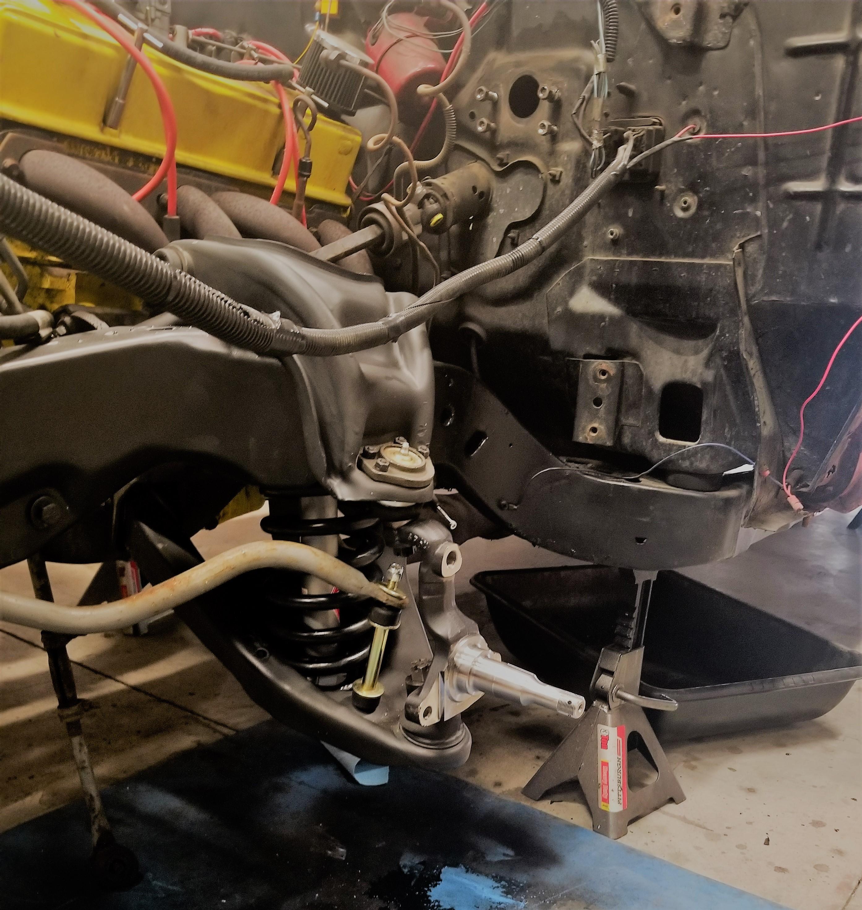 Rebuilt the suspension on the 1968 El Camino. r/CarStuff