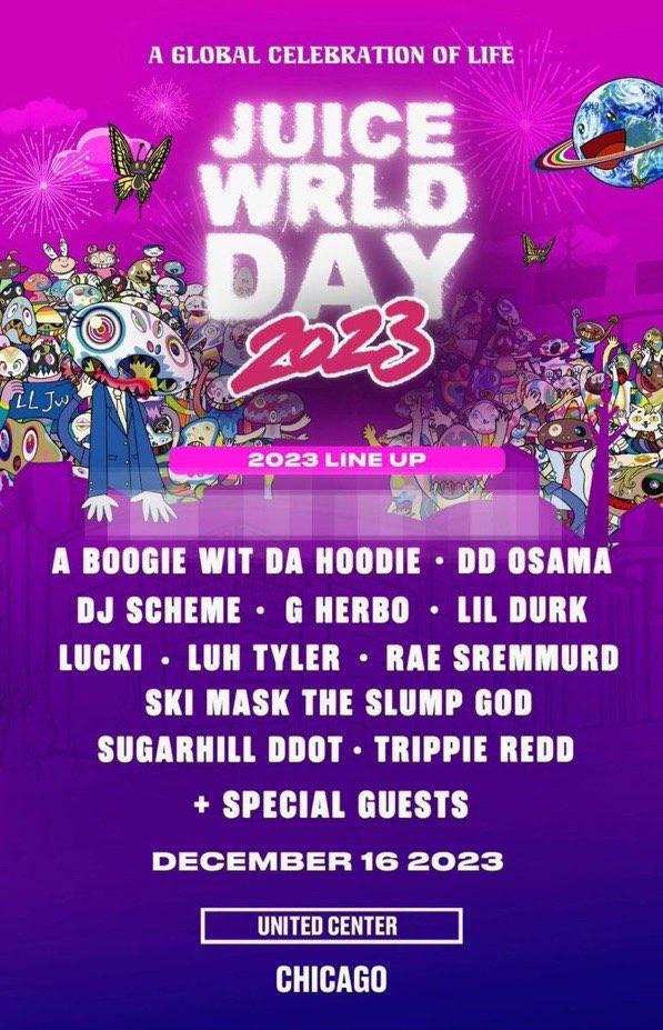 official juice wrld day 2023 lineup r/JuiceWRLD