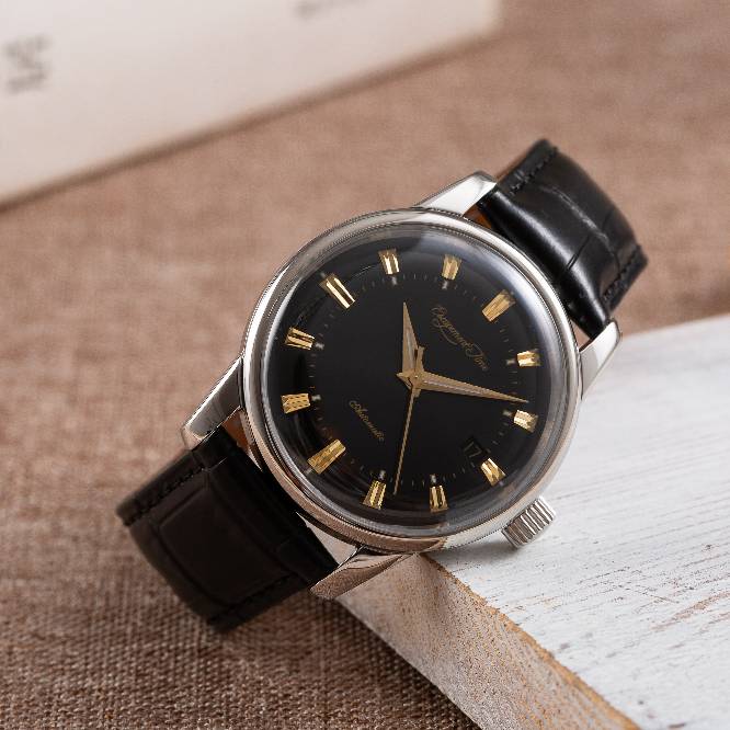 [Escapement Time] black dial dress watch r/ChineseWatches