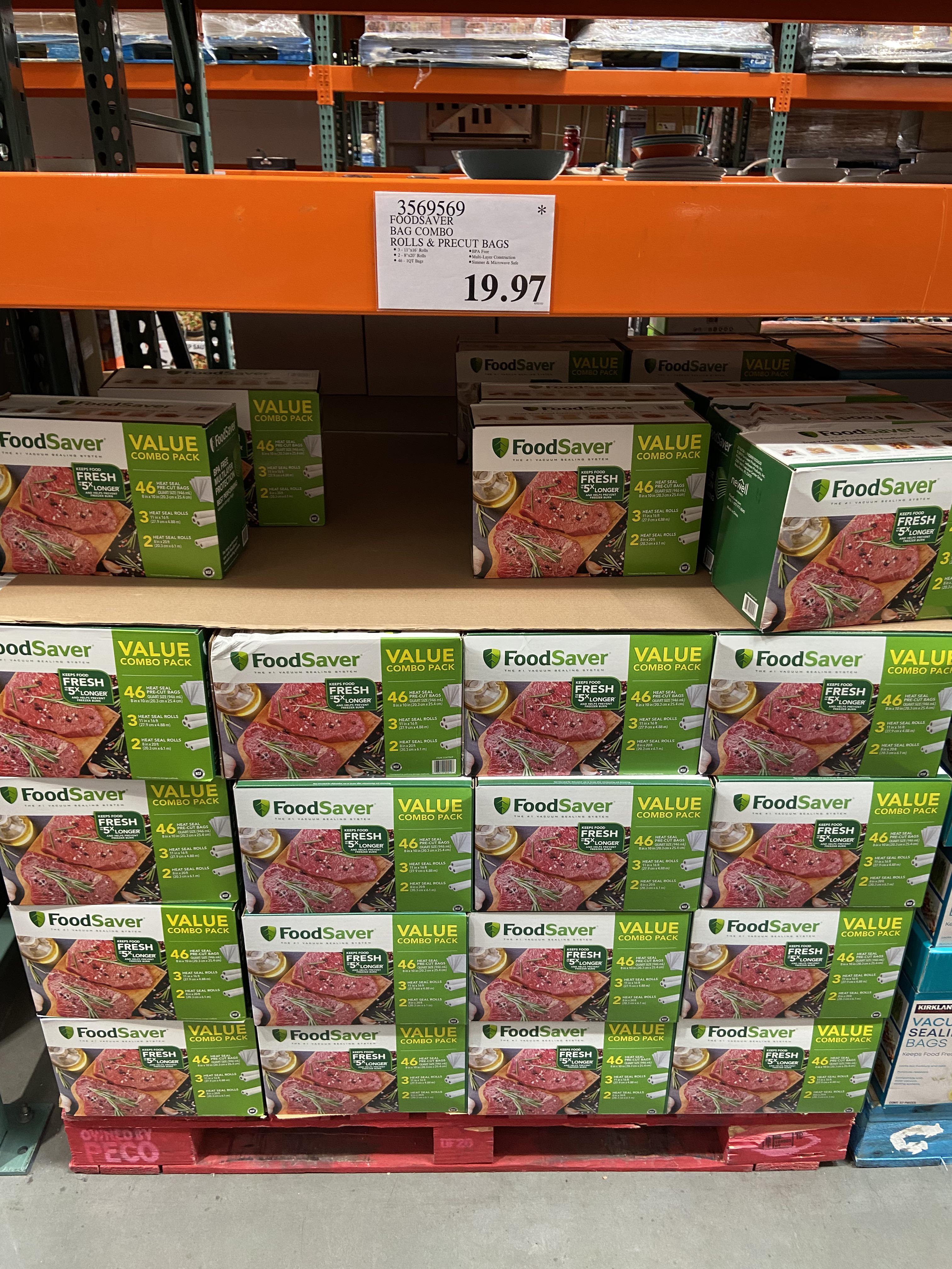 Foodsaver combo pack at .97 price in my local Costco 19.97 r/Costco