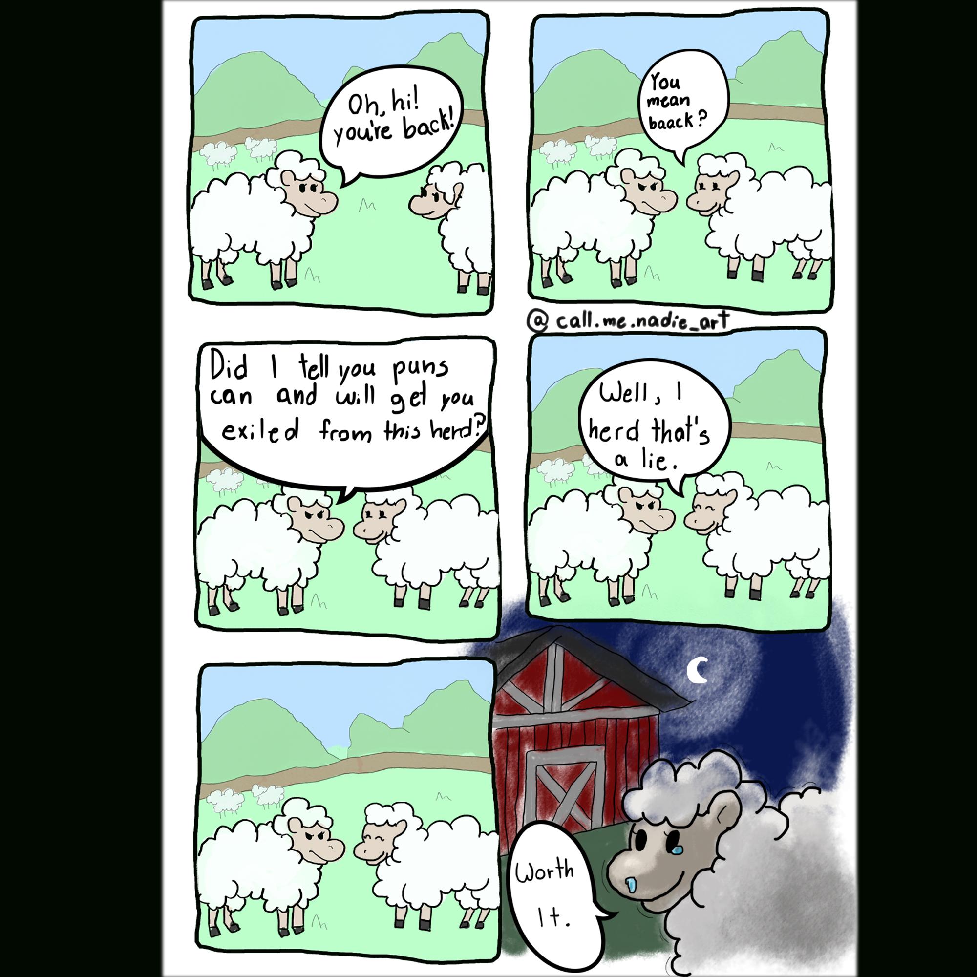 Punny Sheep r/puns