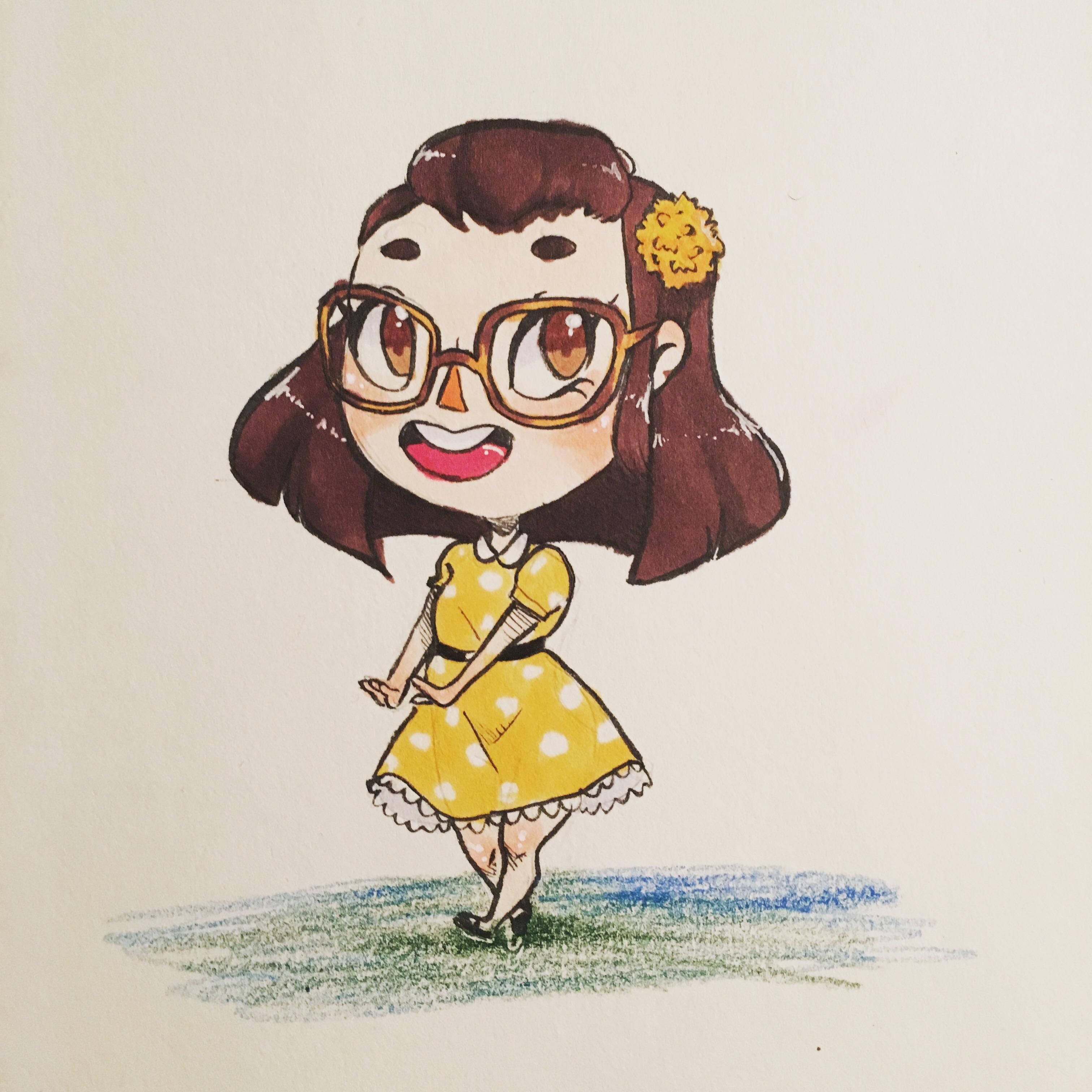 I drew my best friend's Animal Crossing character! r/AnimalCrossing