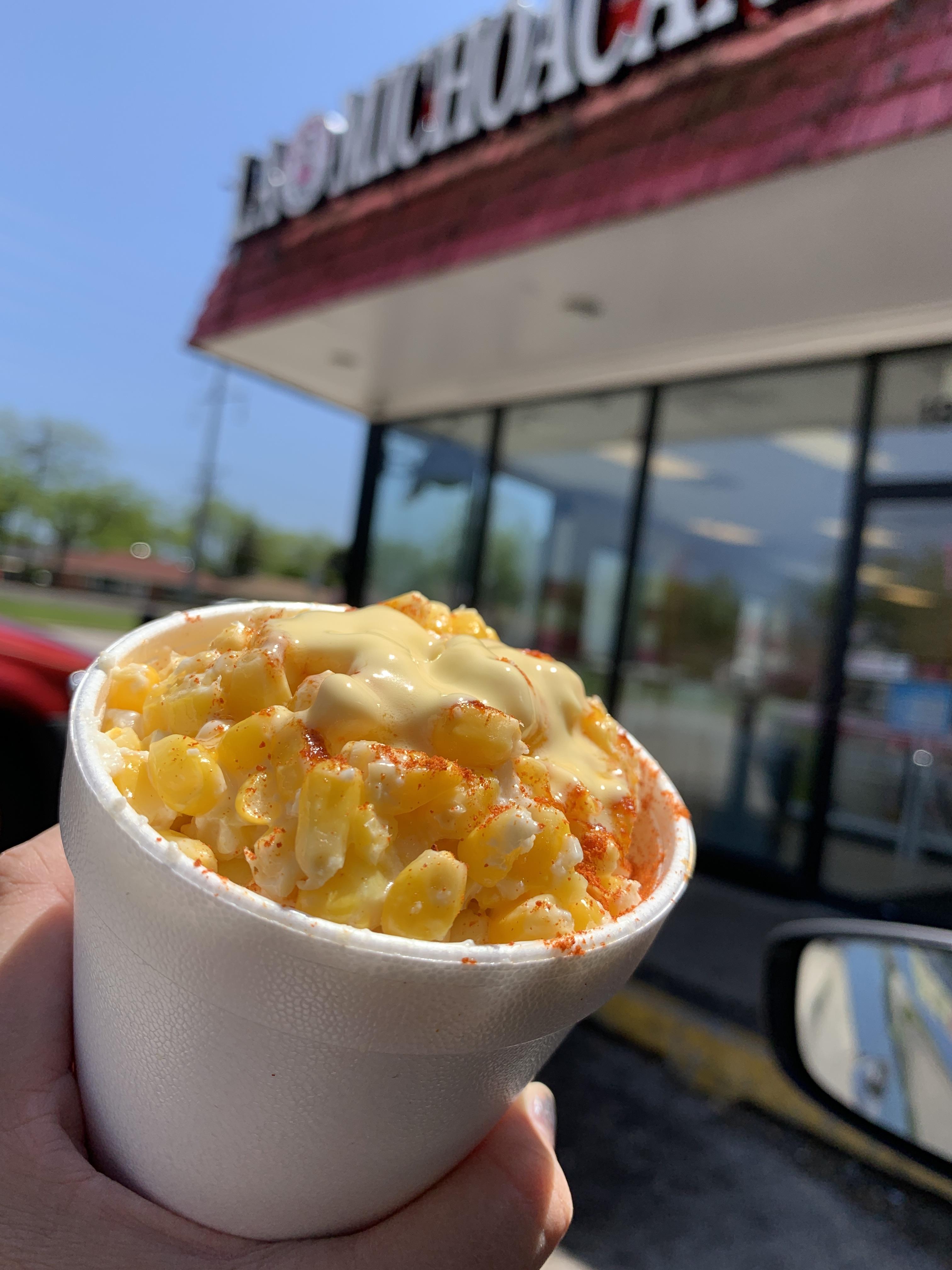 [I Ate] Elote (Mexican Corn Corn, Butter, Mayo, Cojita Cheese, Lime