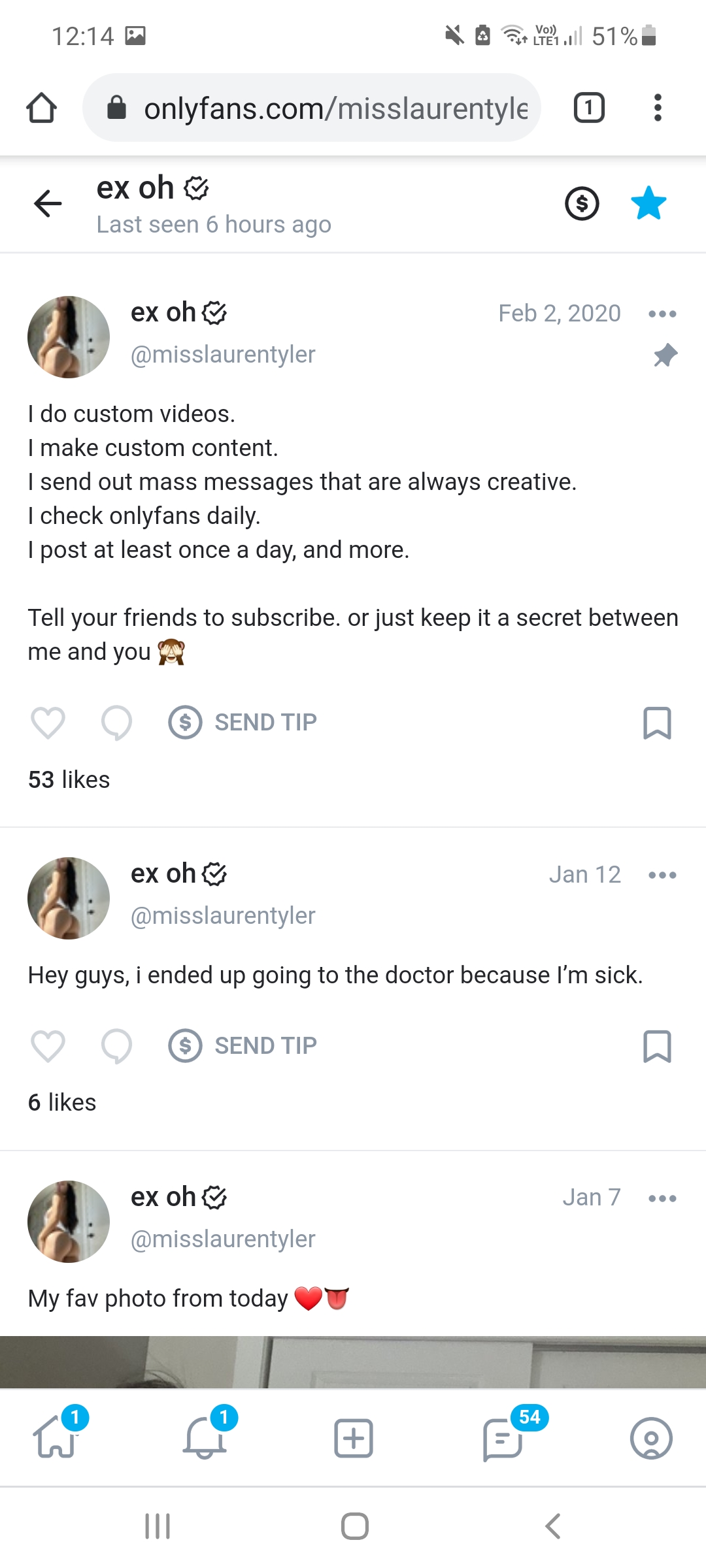 She is lying to her fans : MissLaurentyler