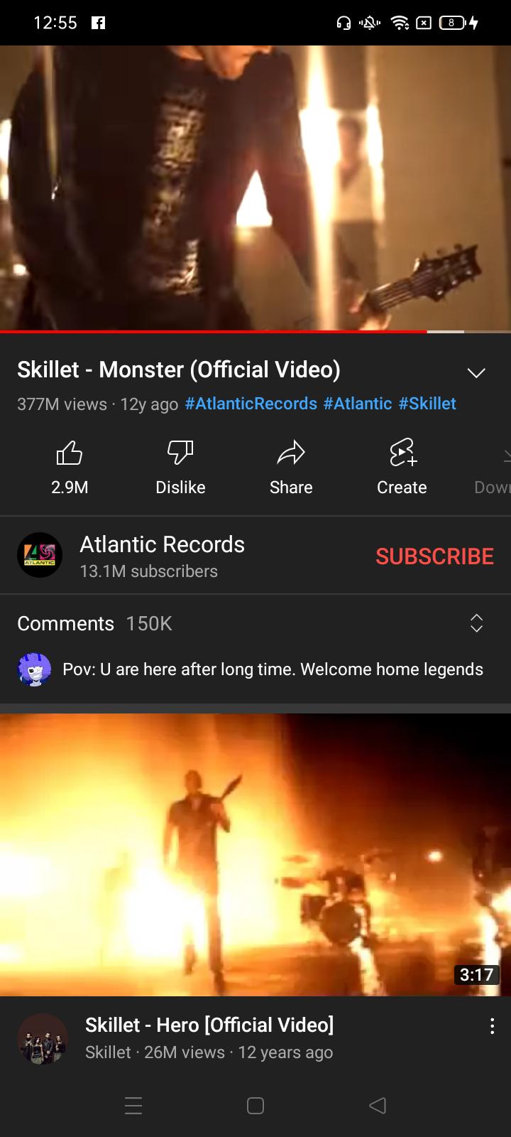 Should WWE return Monster and Hero by Skillet to wwe ppv comment what