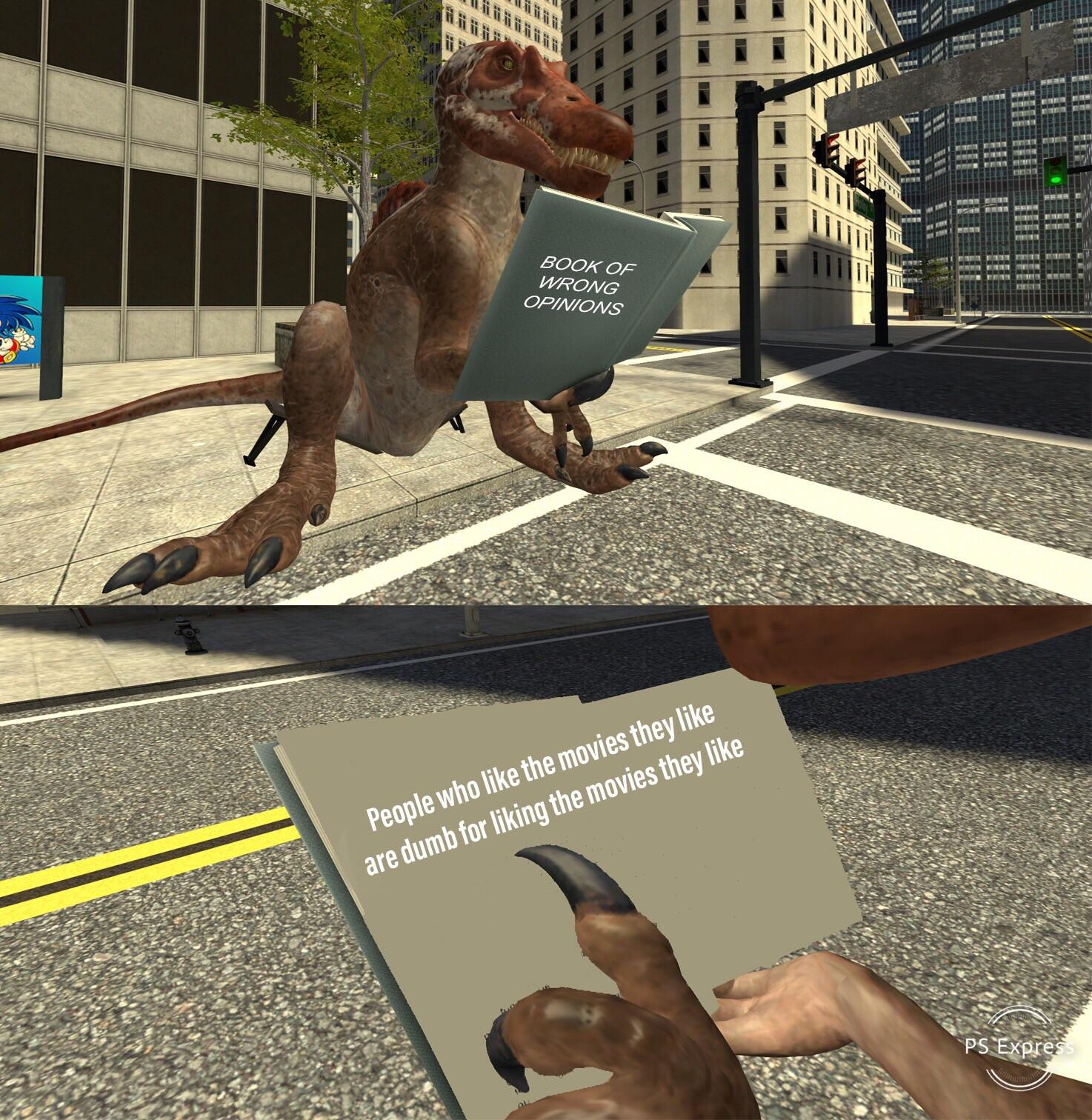 With all the controversy about Jurassic World, I feel like this ought