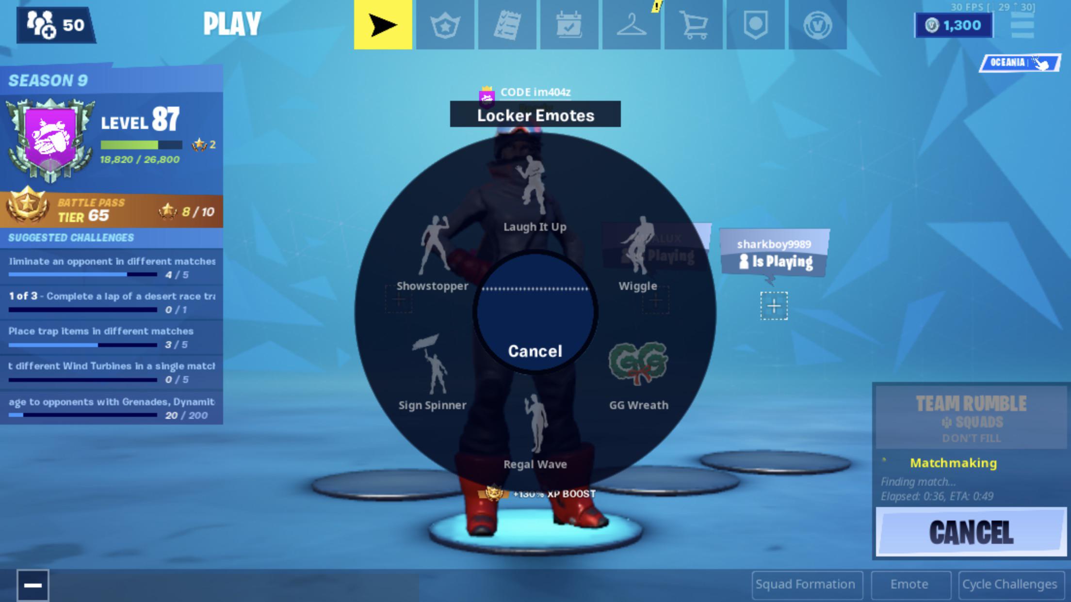 100disparition How To Emote Fortnite Switch