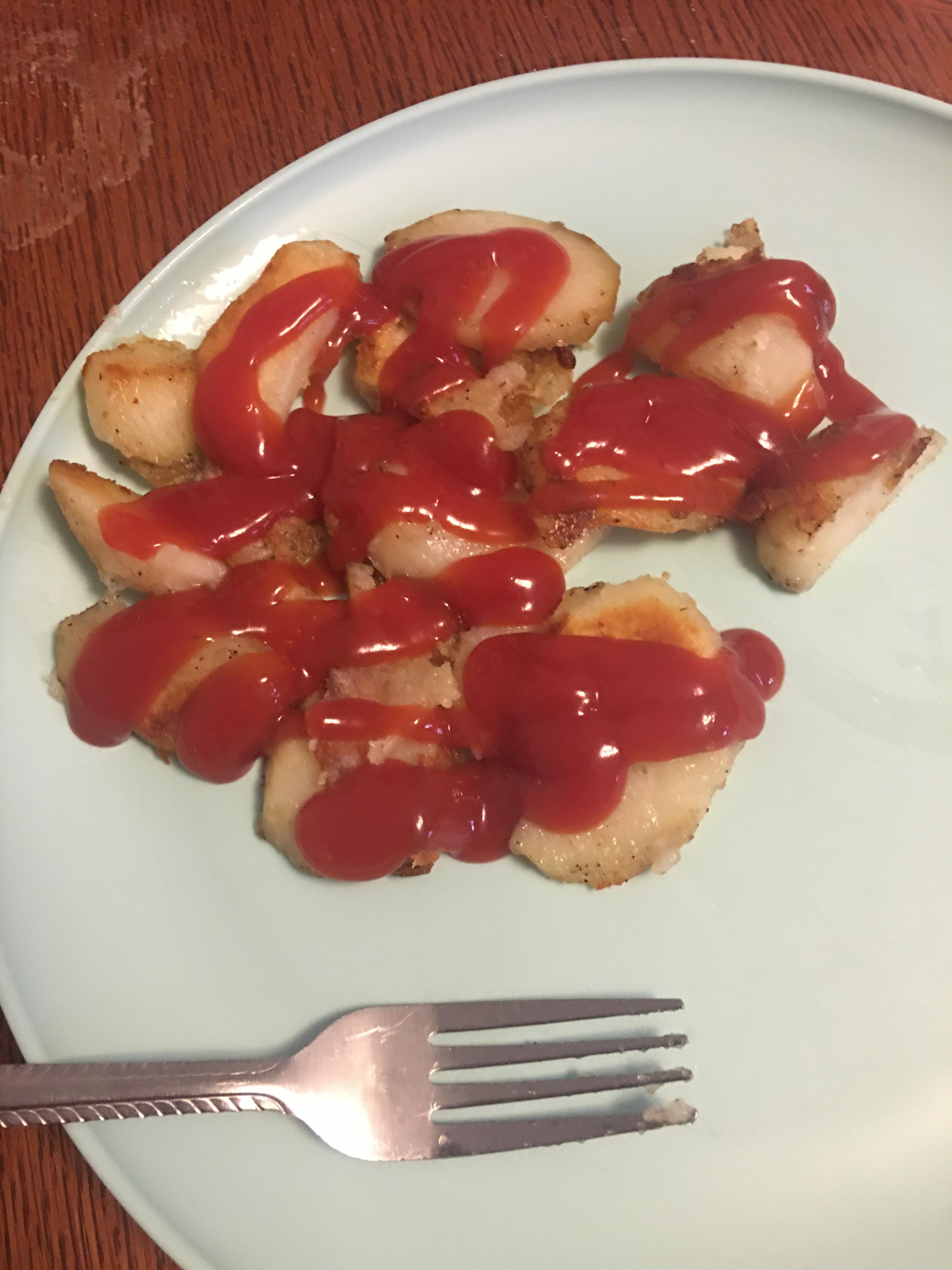 [I ate] fried potatoes with ketchup 😋 r/TheHighChef