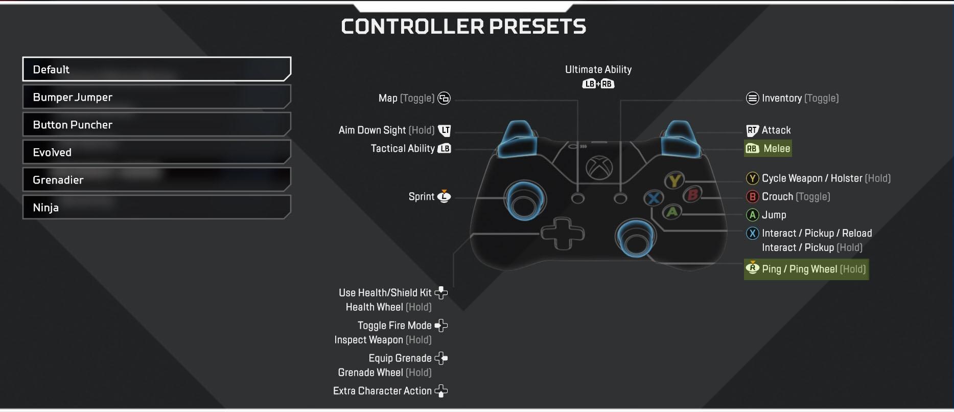 The Button Layout we need r/apexlegends