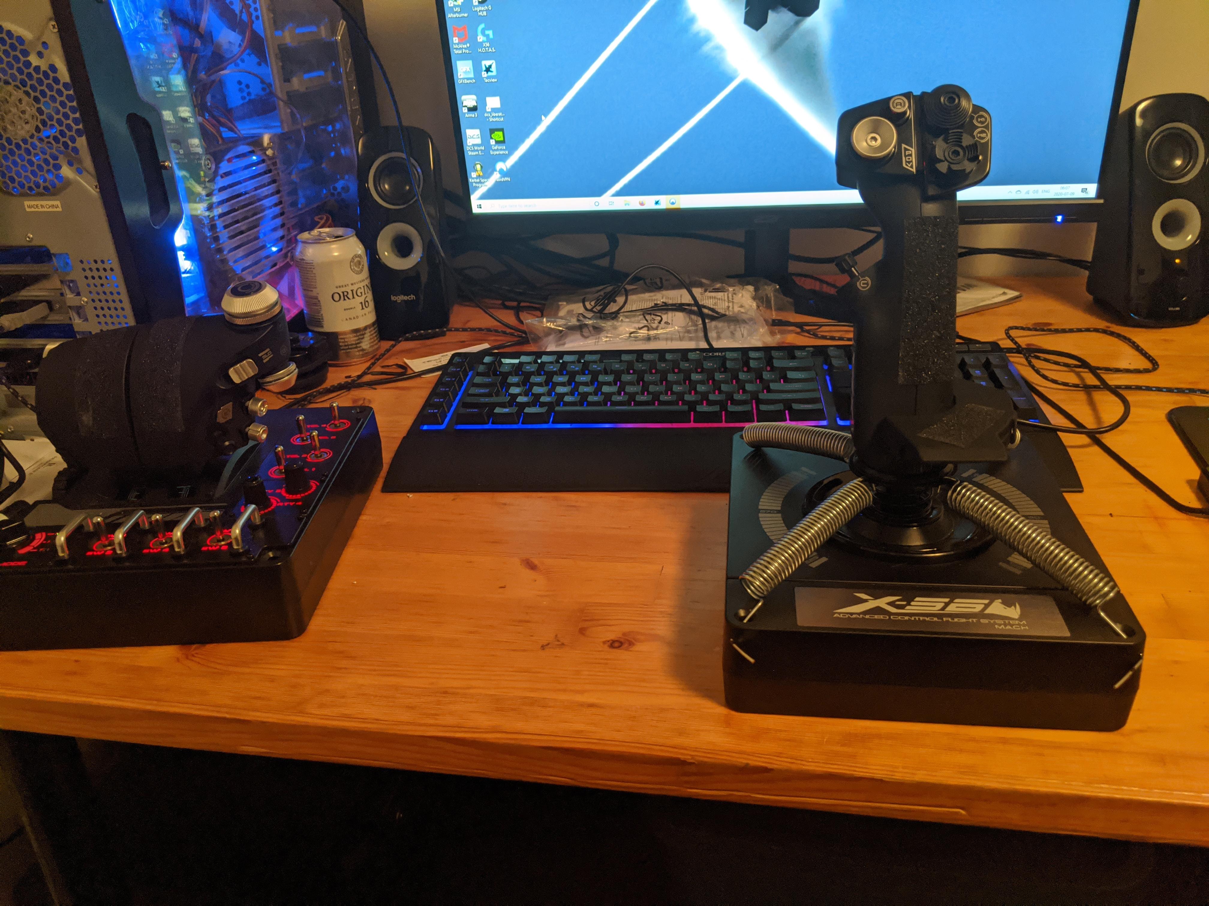 Solid X56 mod. 8 for springs and 10 minutes to drill some holes. I