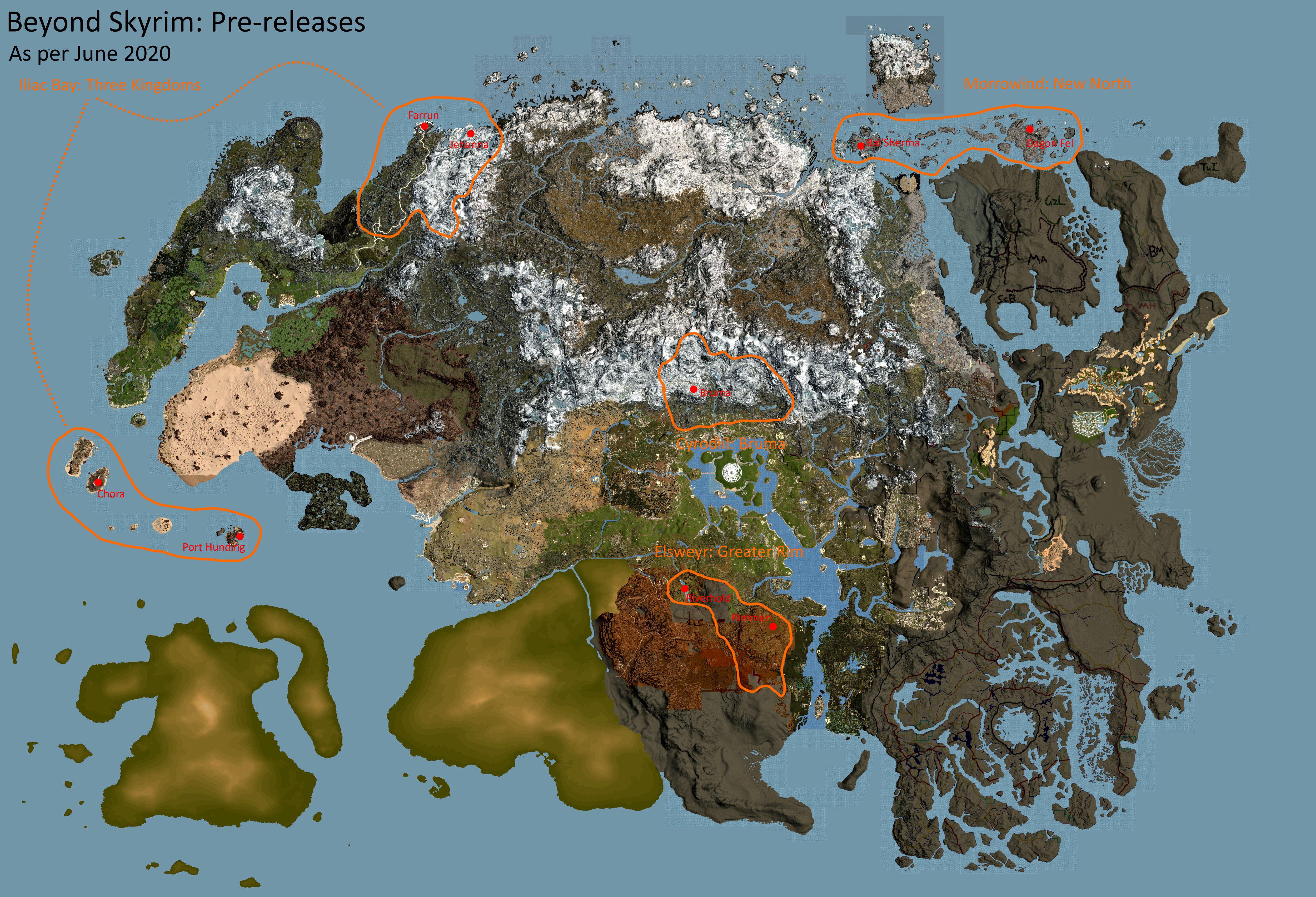 World Map in full 3D at Skyrim Nexus Mods and Community