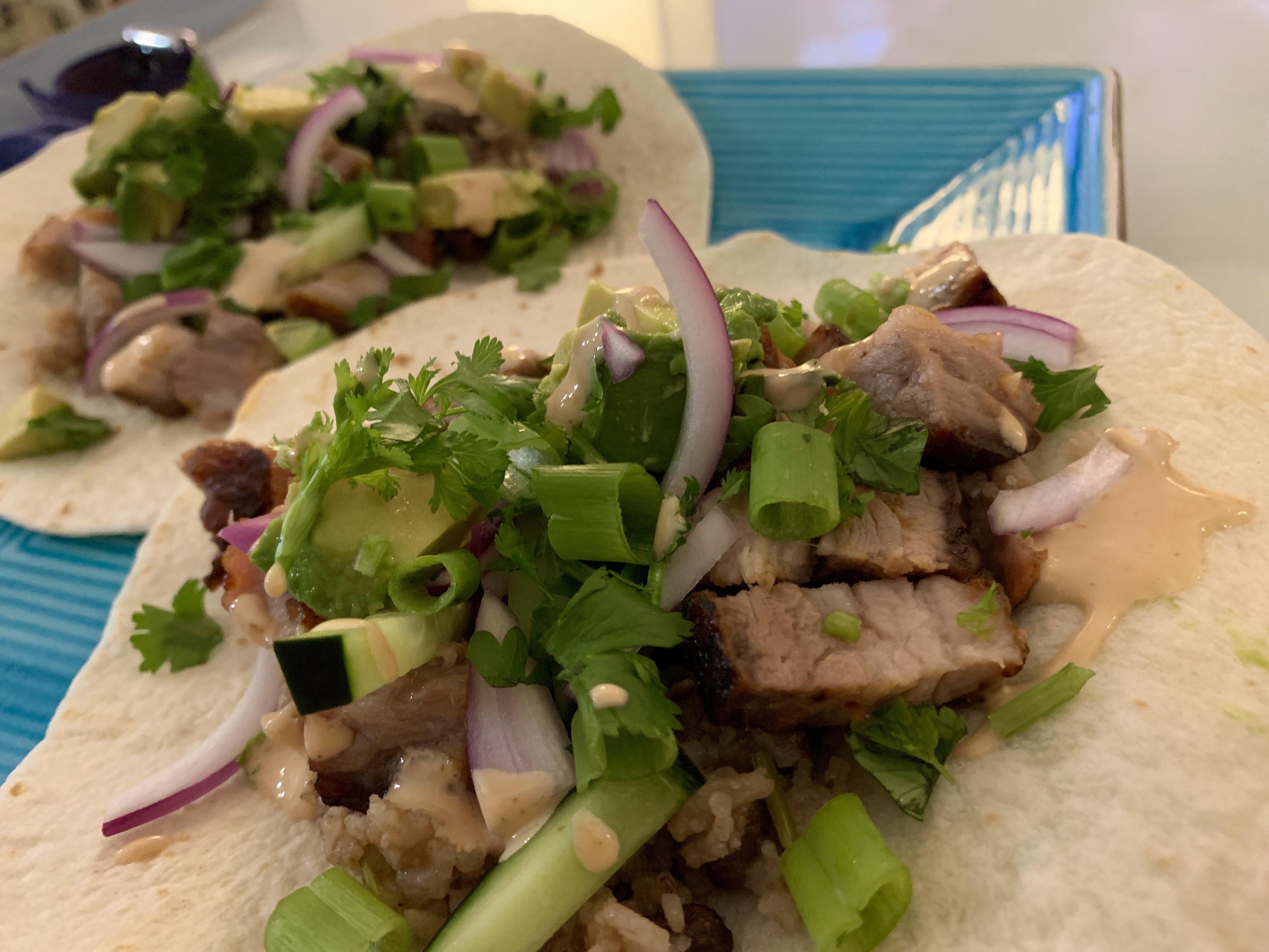 Pork Belly Tacos r/tonightsdinner