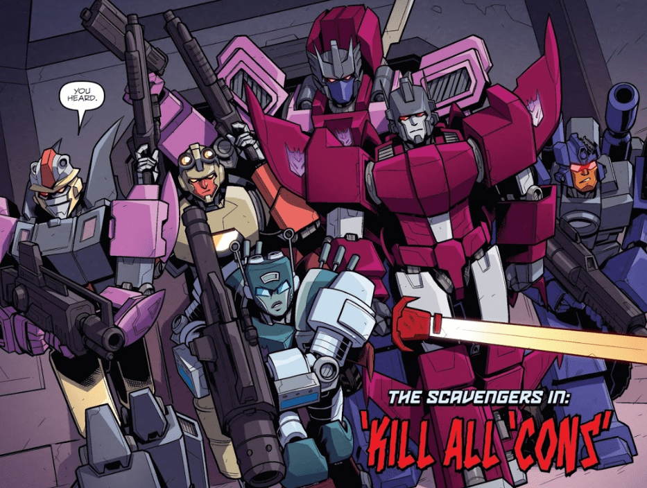 [TRANSFORMERS IDW] SCAVENGERS ASSEMBLE! r/transformers