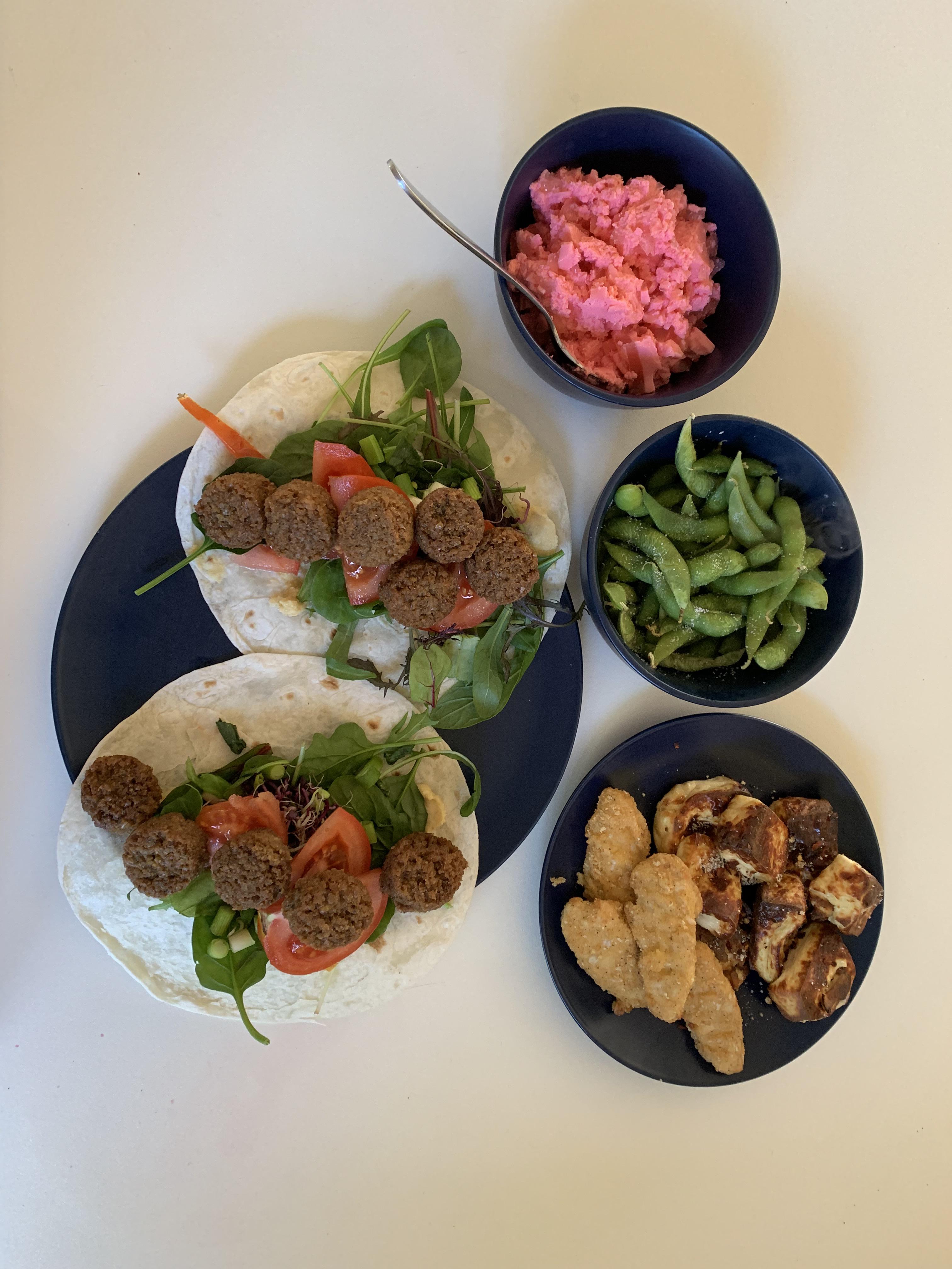 My vegetarian OMAD today 🤤 don’t know how I fitted it all in. Just over