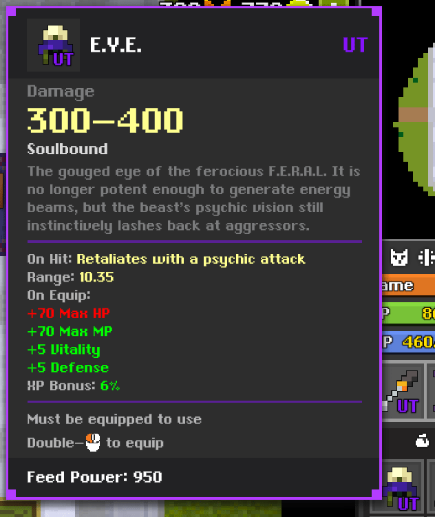 Bug!! Just received an unreleased white bag item from an epic quest