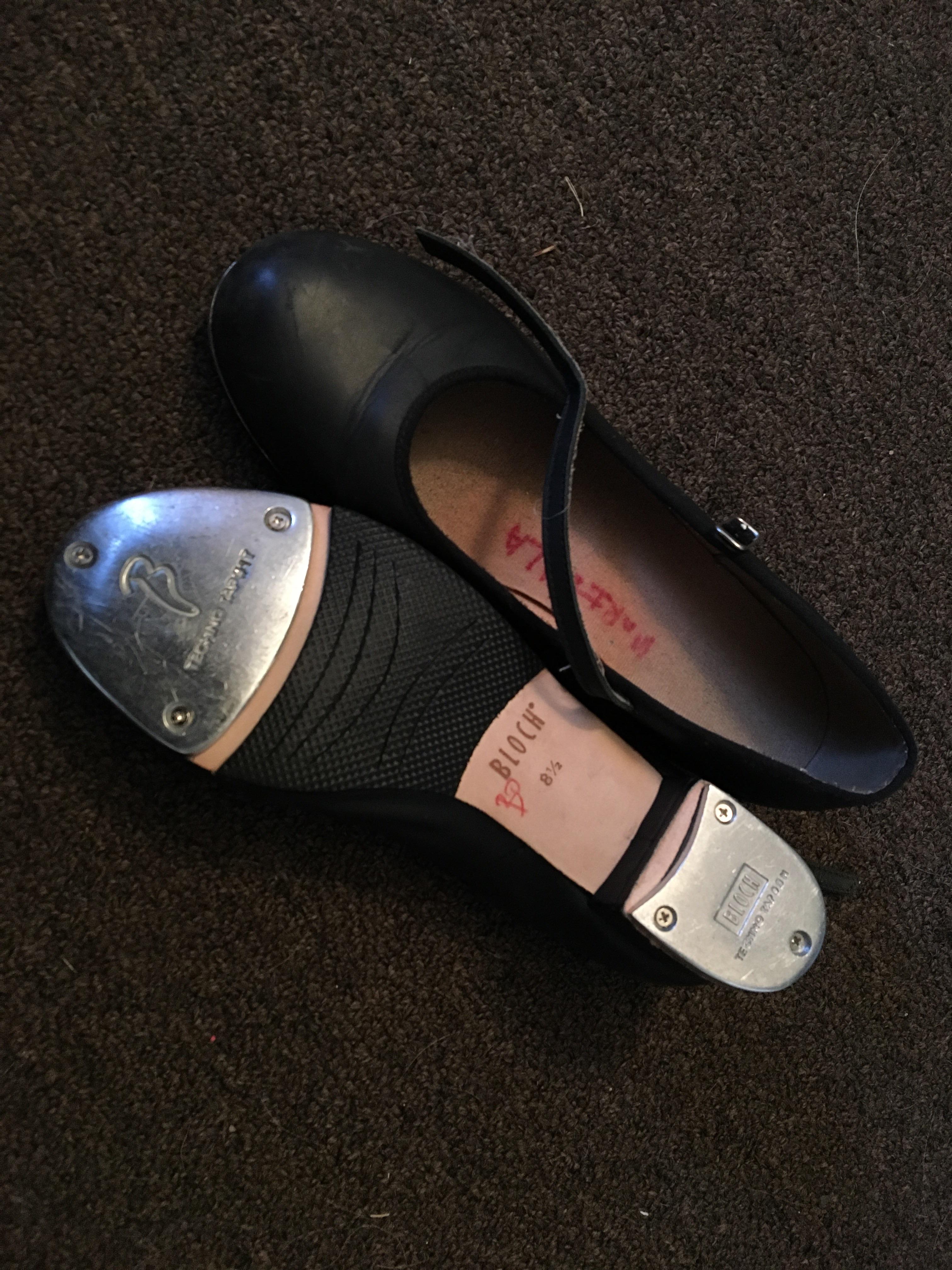 A white whale gently used tap shoes in my size! I used to dance when I
