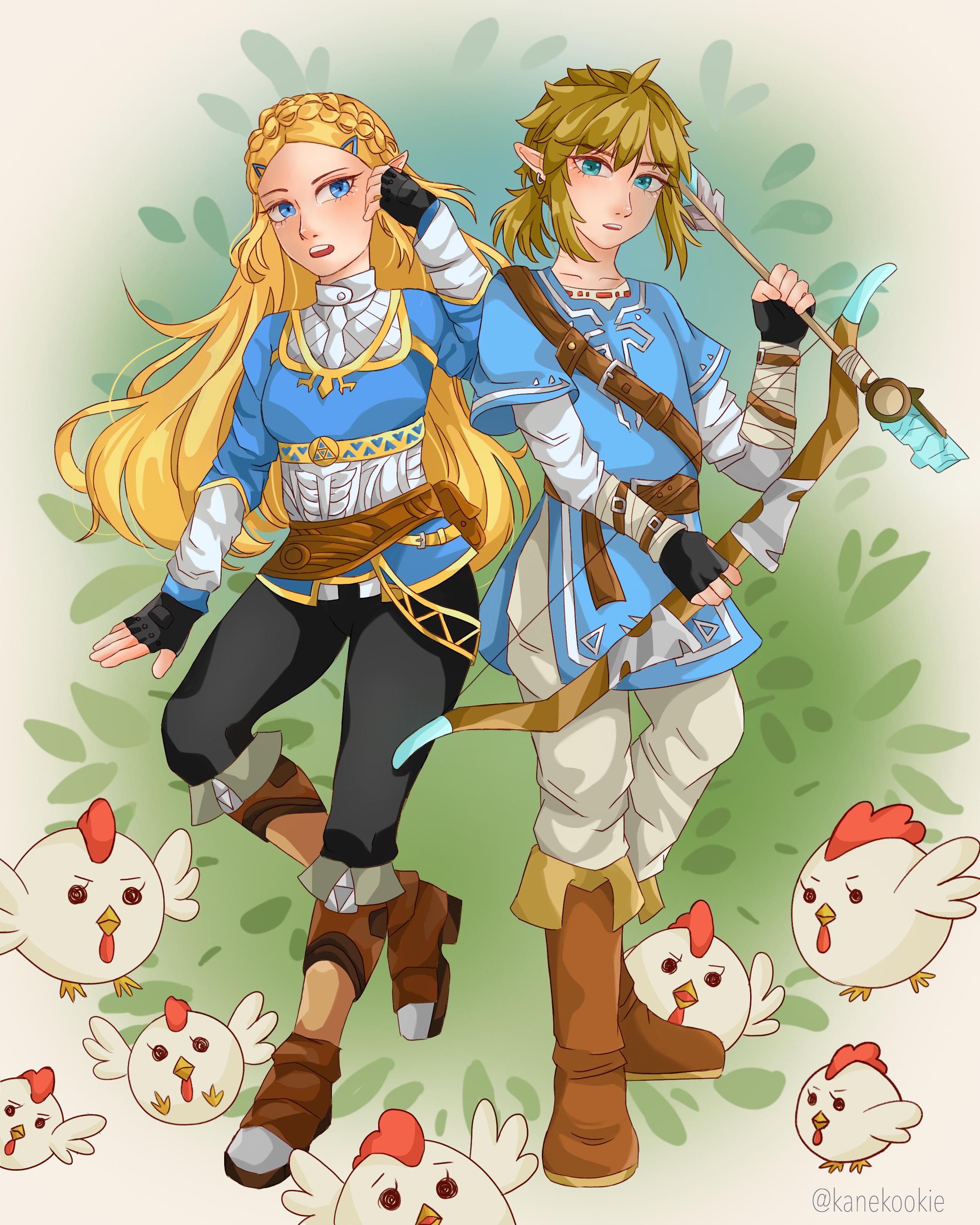 BOTW fanart by my little sister NintendoSwitch