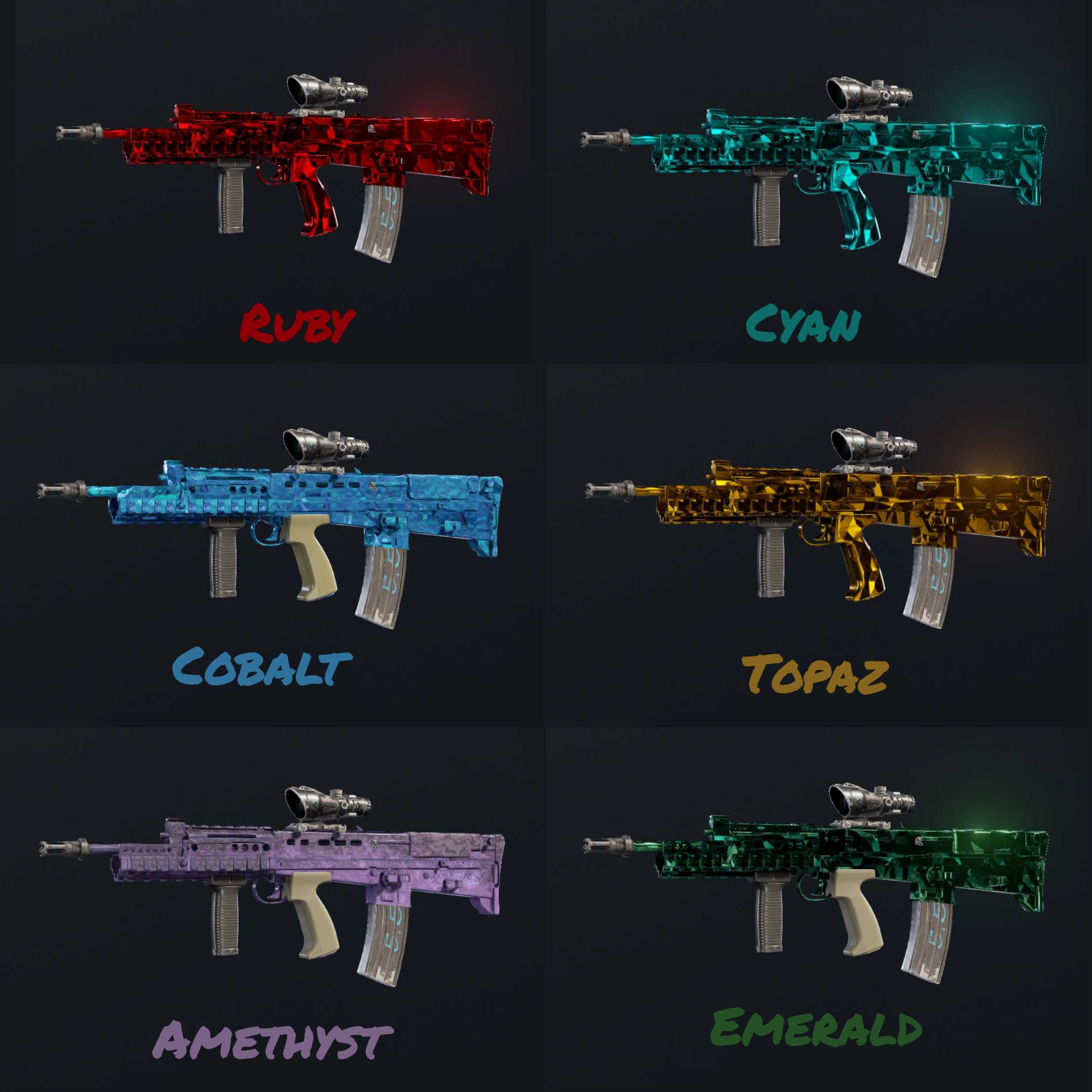 Best Gemstone skin to own? And why? r/Rainbow6